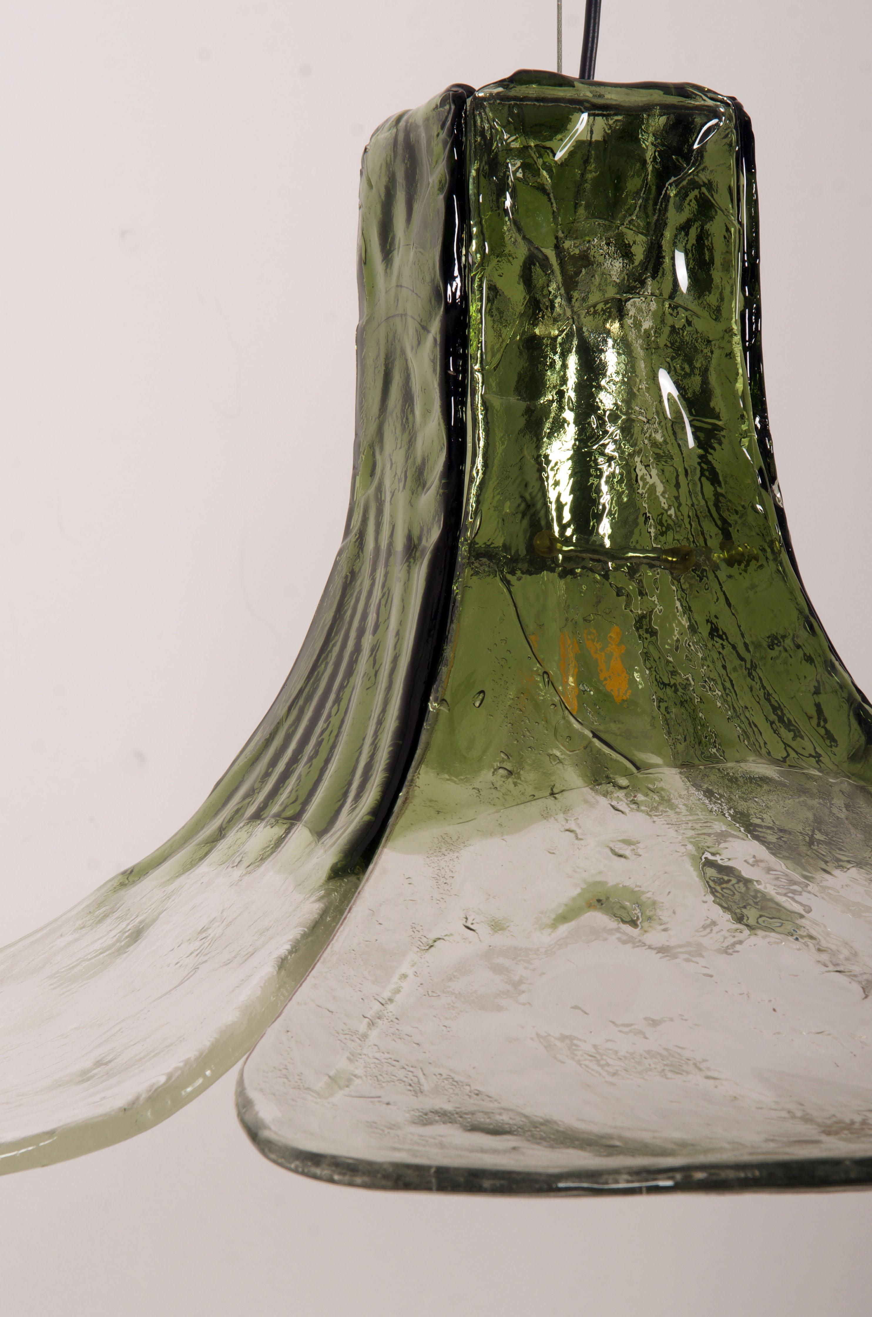 Art Glass Pendant by Carlo Nason for Mazzega For Sale 3