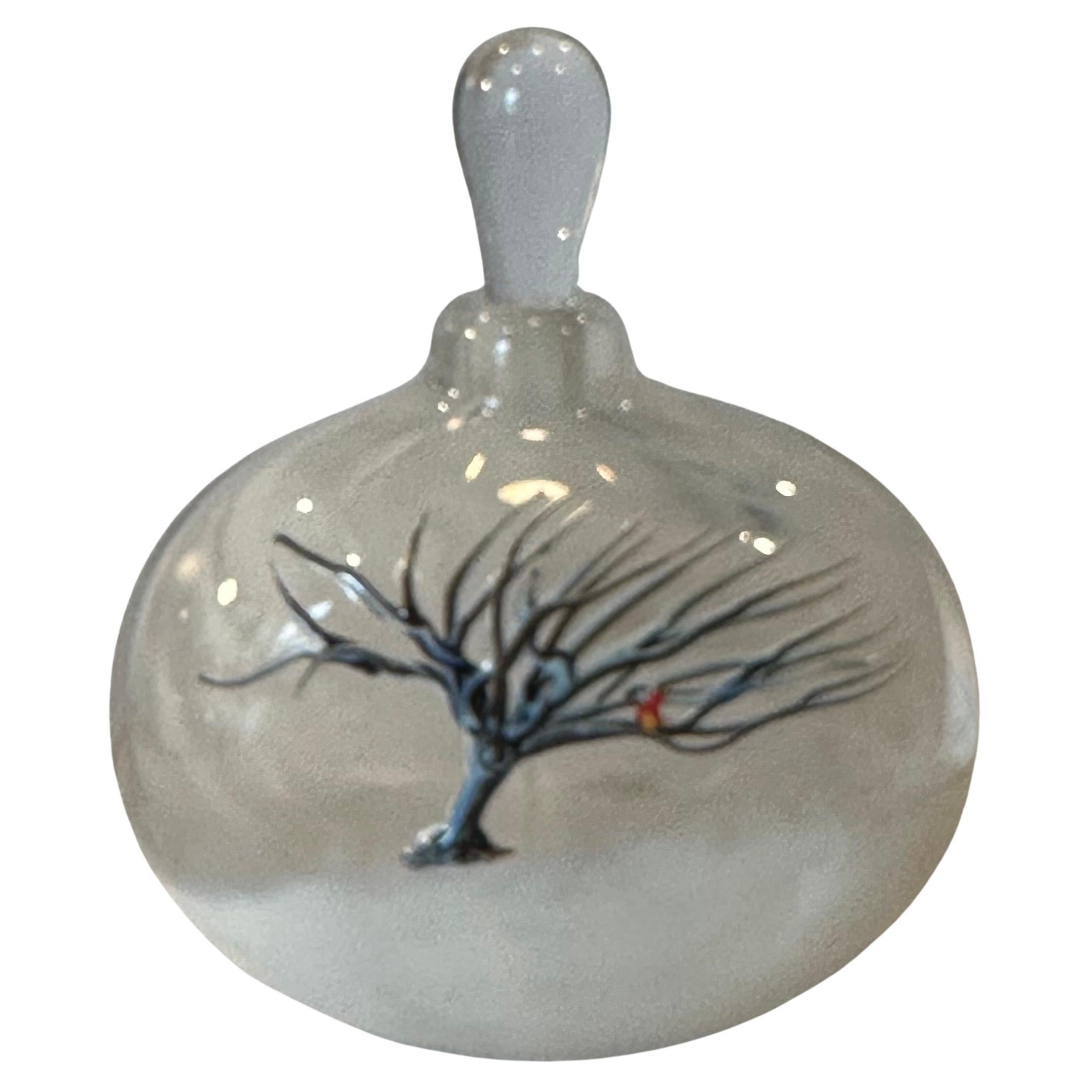 Bottiglia di profumo in vetro artistico con tappo di Matthew Buechner per Thames Glass in vendita 5