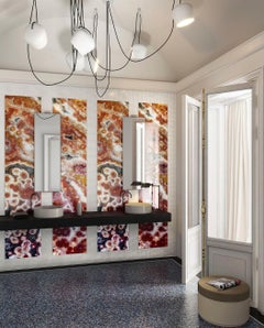 Panel Decorativo de Vidrio Artístico Punctum para Múltiples Usos Dimensión Personalizable