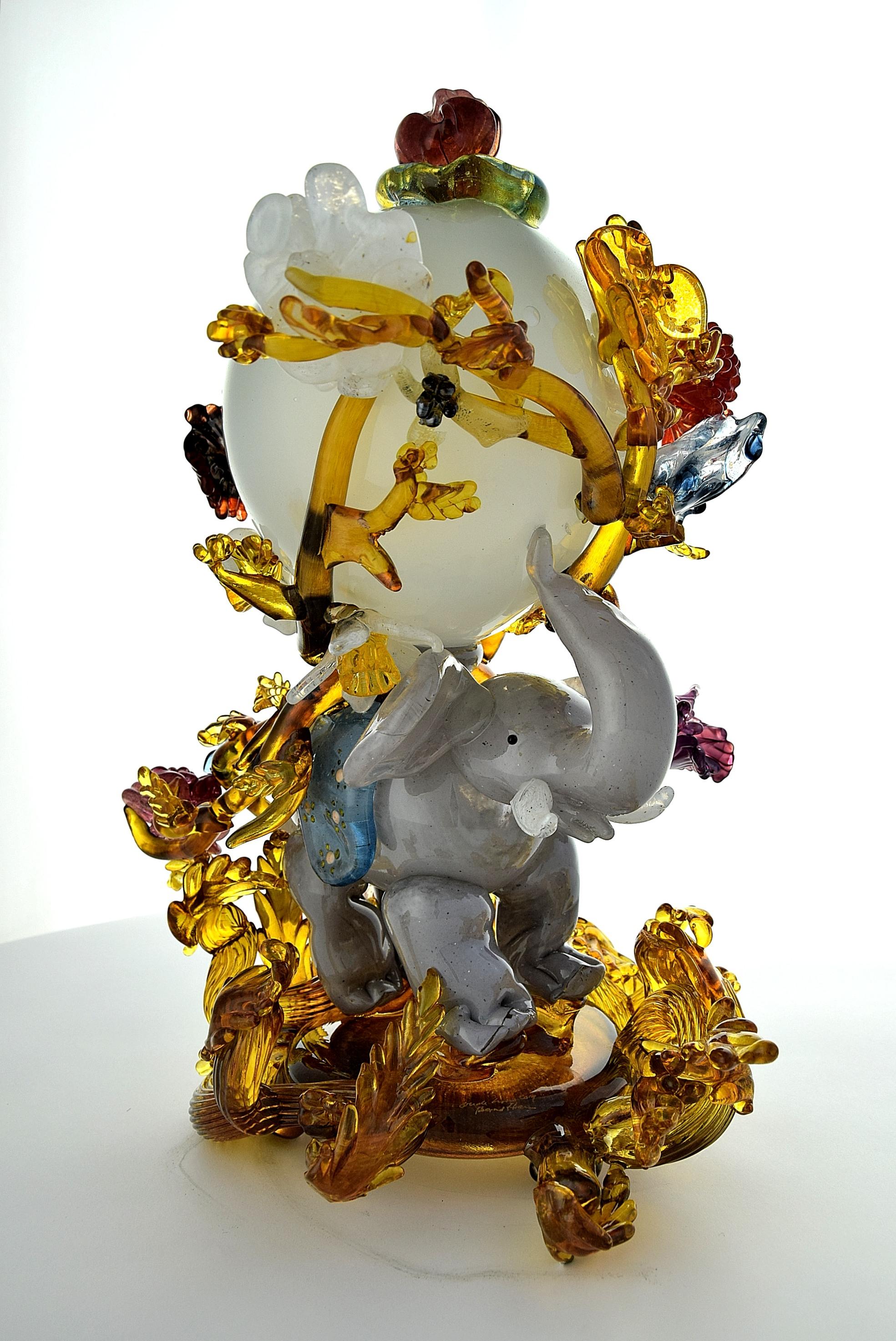 Art Glass Sculpture by Bernard Heesen, 2019 1