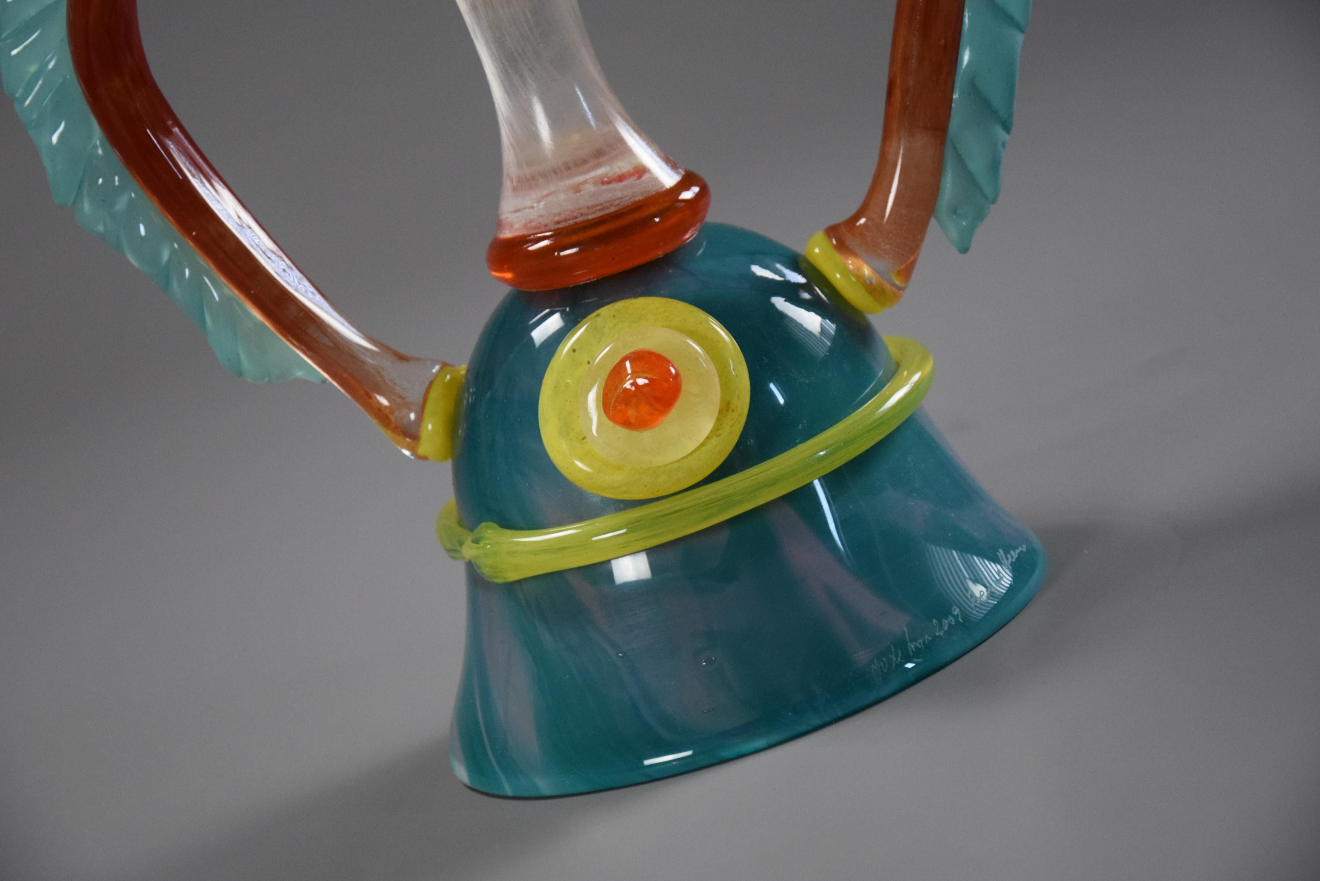 Contemporary Art Glass Sculpture XXL by Bernard Heesen For Sale