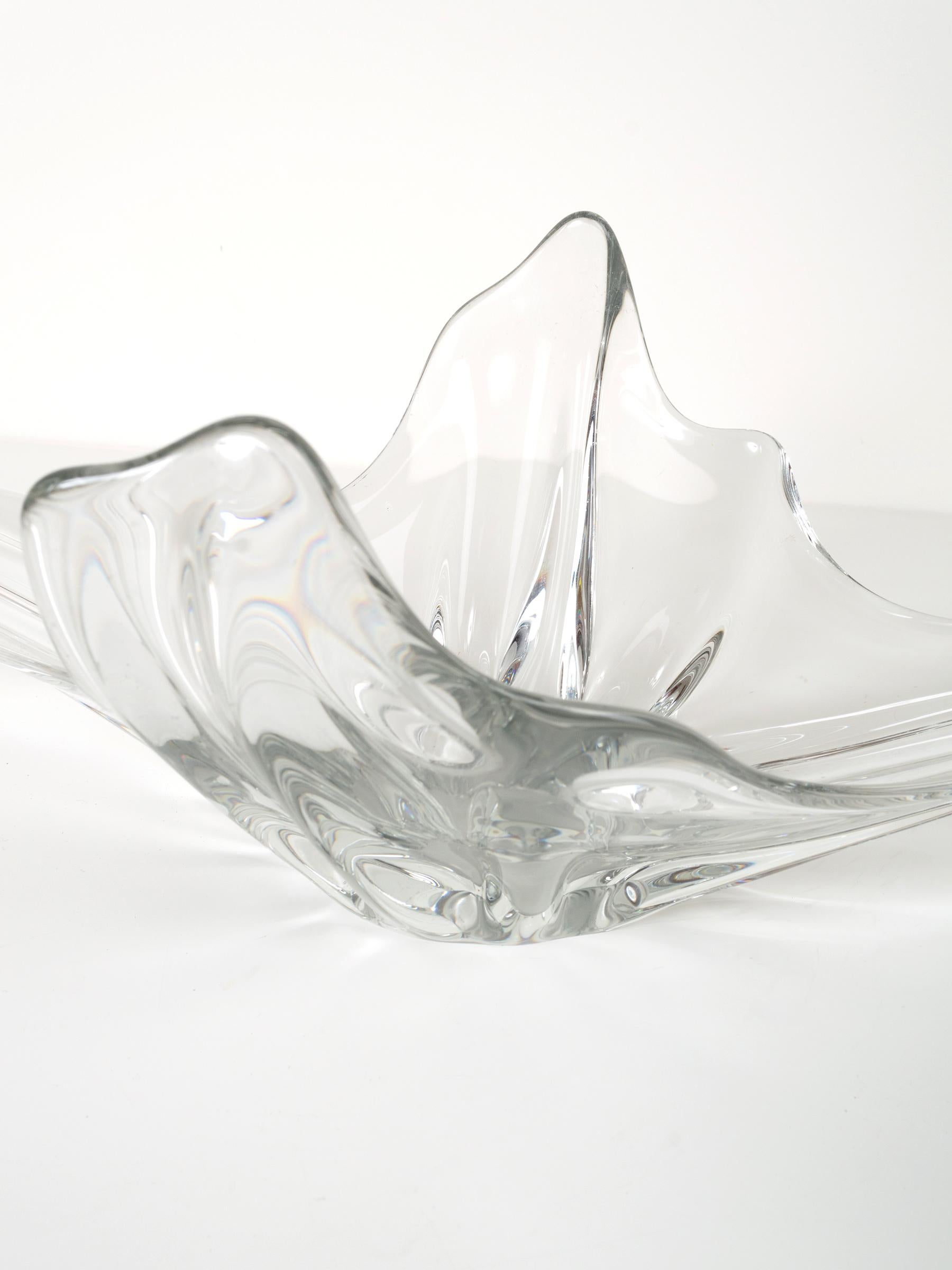 French Art Glass Splash Bowl, France, C.1950 For Sale