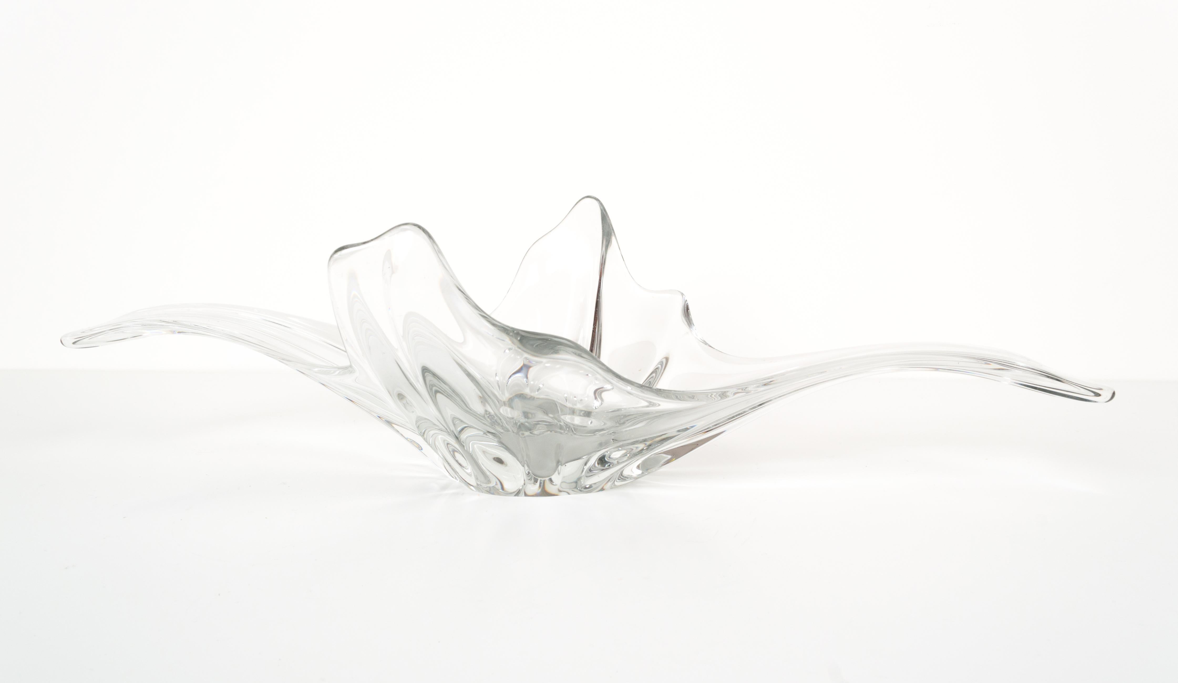 19th Century Art Glass Splash Bowl, France, C.1950 For Sale