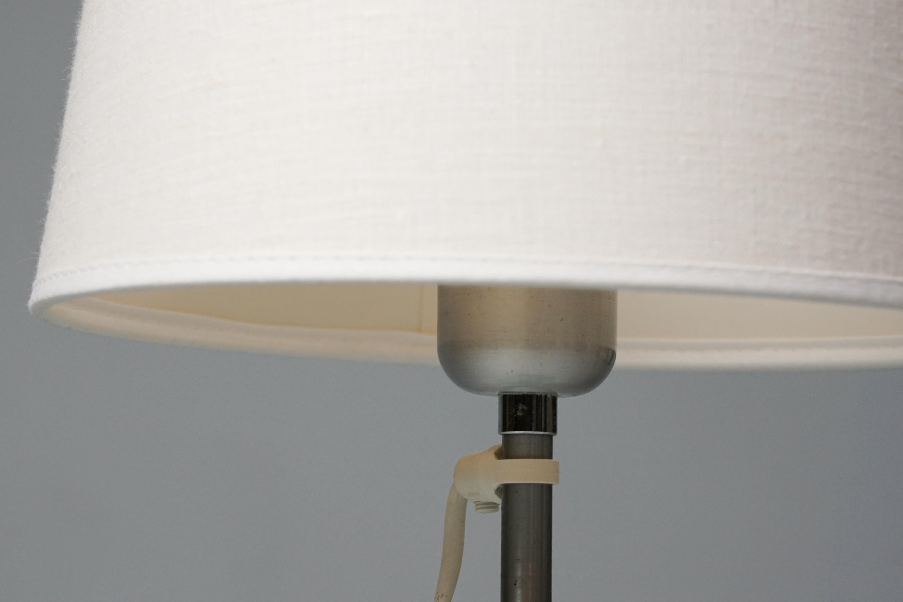 Finnish Art Glass Table Lamp, Oiva Toikka, Ker Lux, Nuutajärvi Notsjö, 1960s