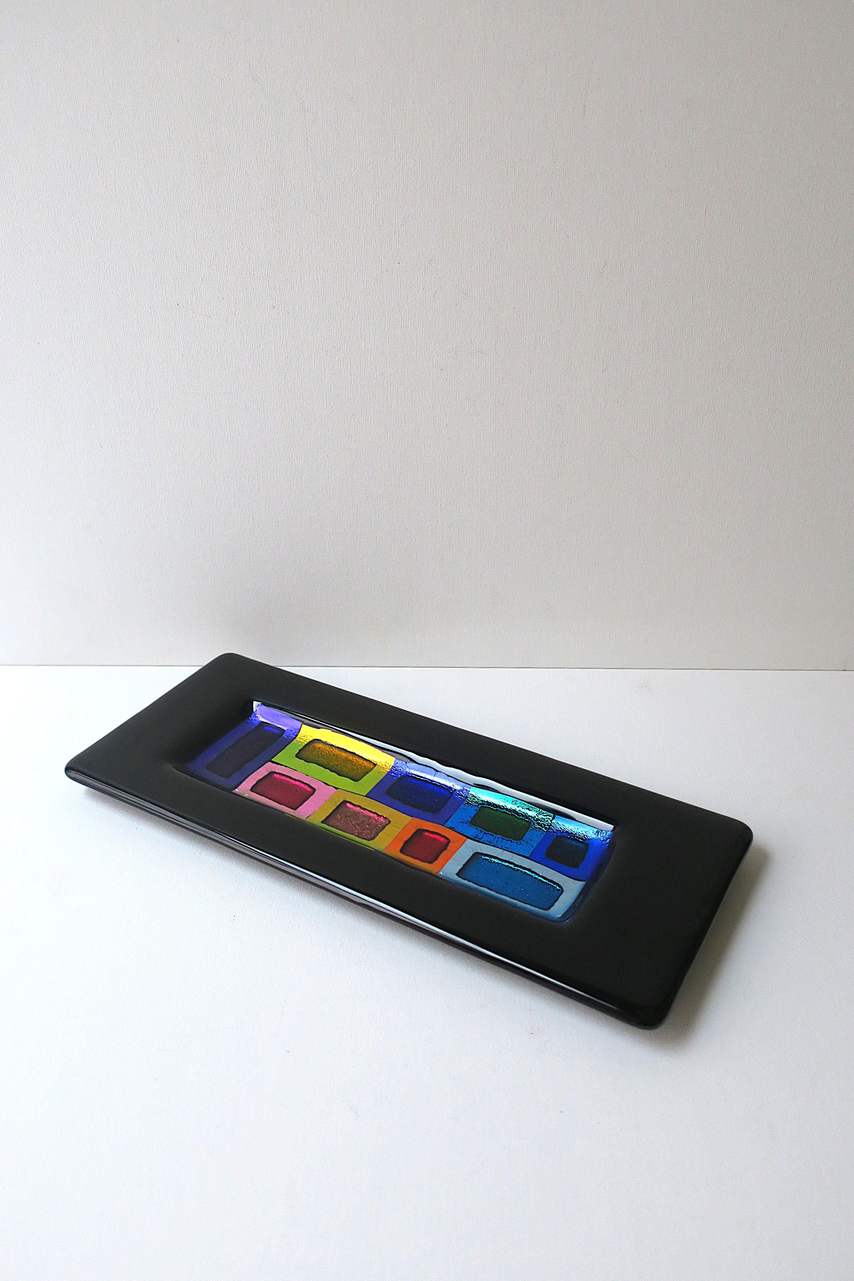 Vetro artistico Vassoio in vetro artistico Catchall in vendita