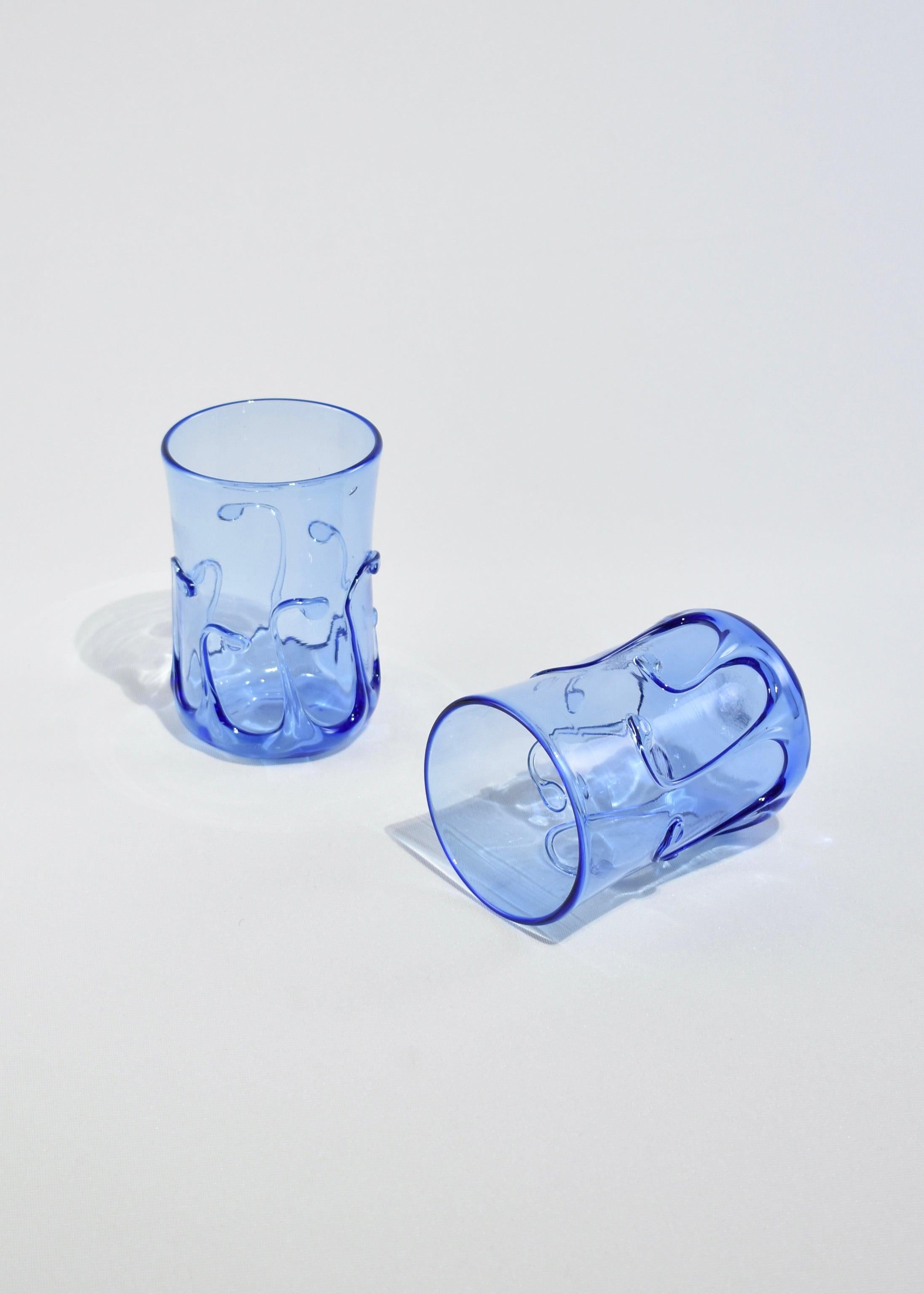 Modern Art Glass Tumblers