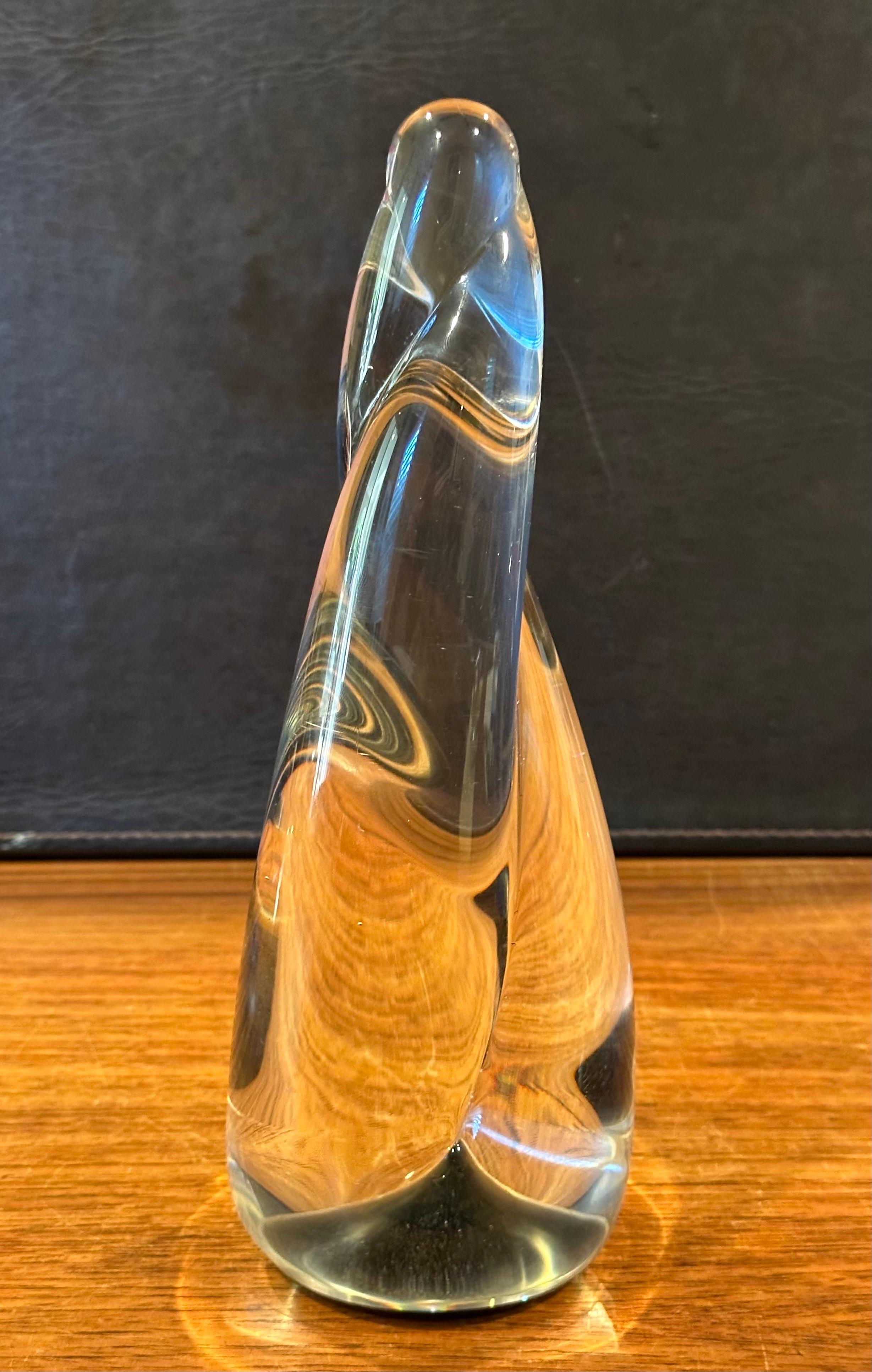 Sculpture en verre torsadé de Maslach en vente 3