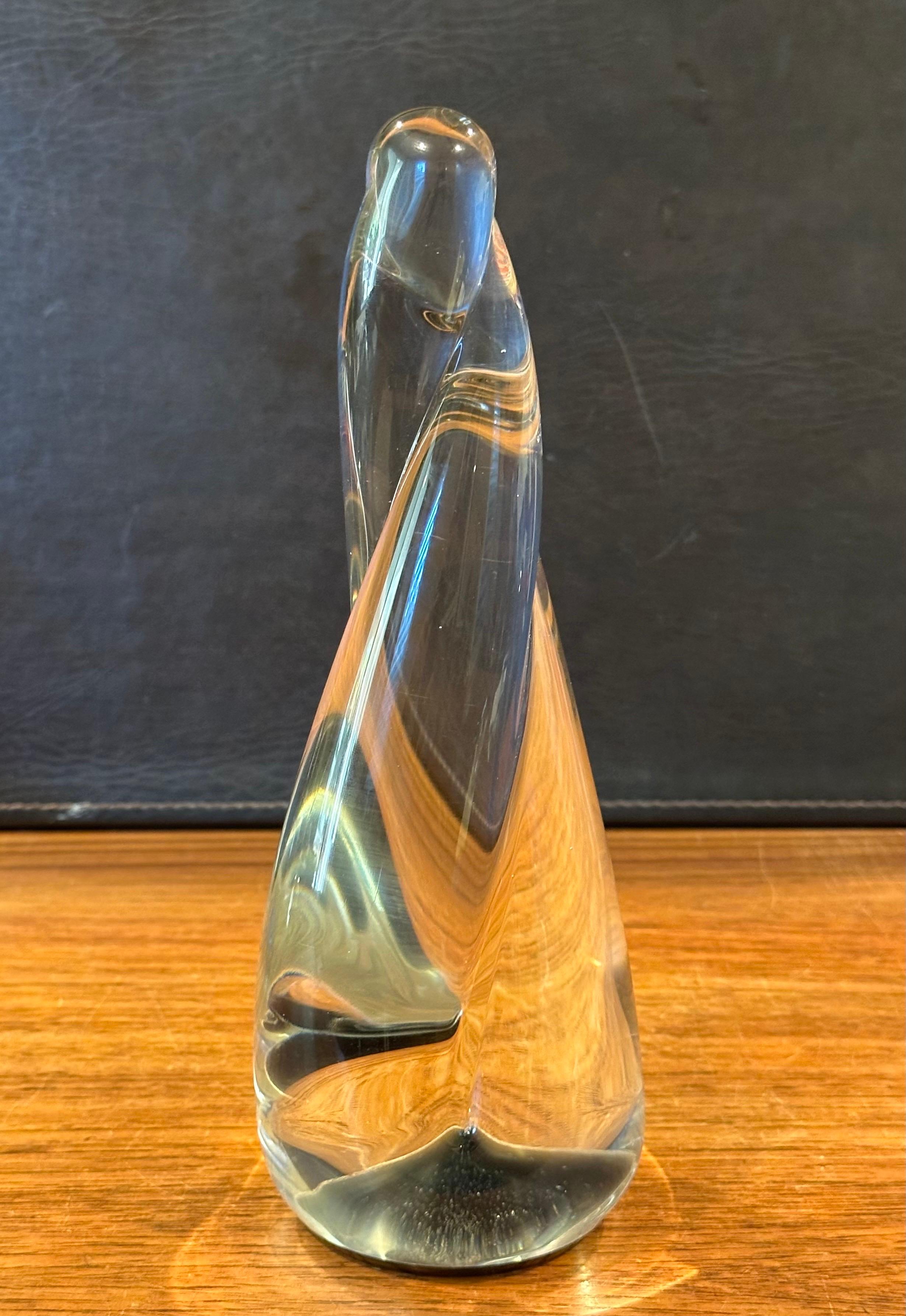 Sculpture en verre torsadé de Maslach en vente 4
