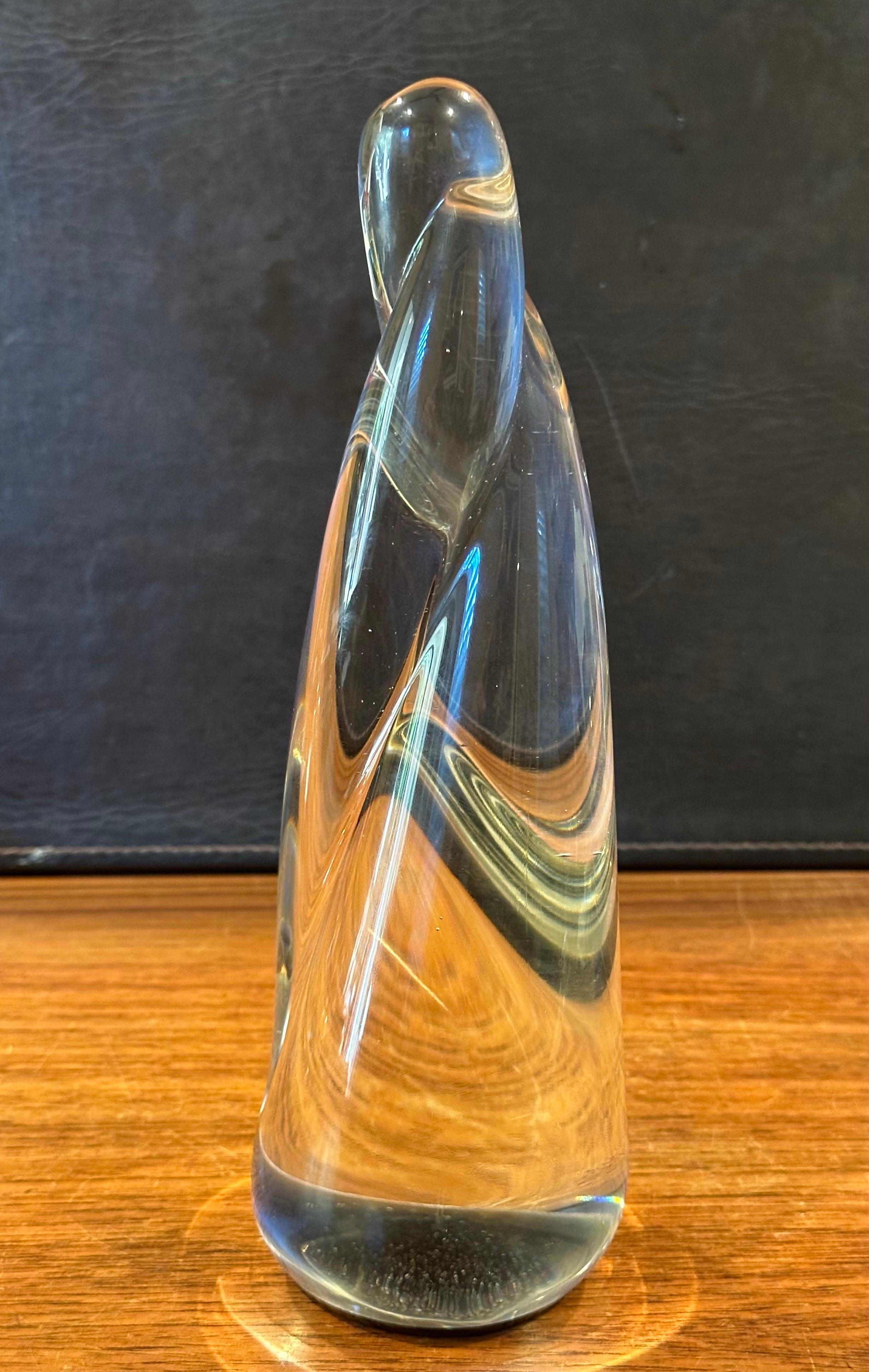 Sculpture en verre torsadé de Maslach en vente 5