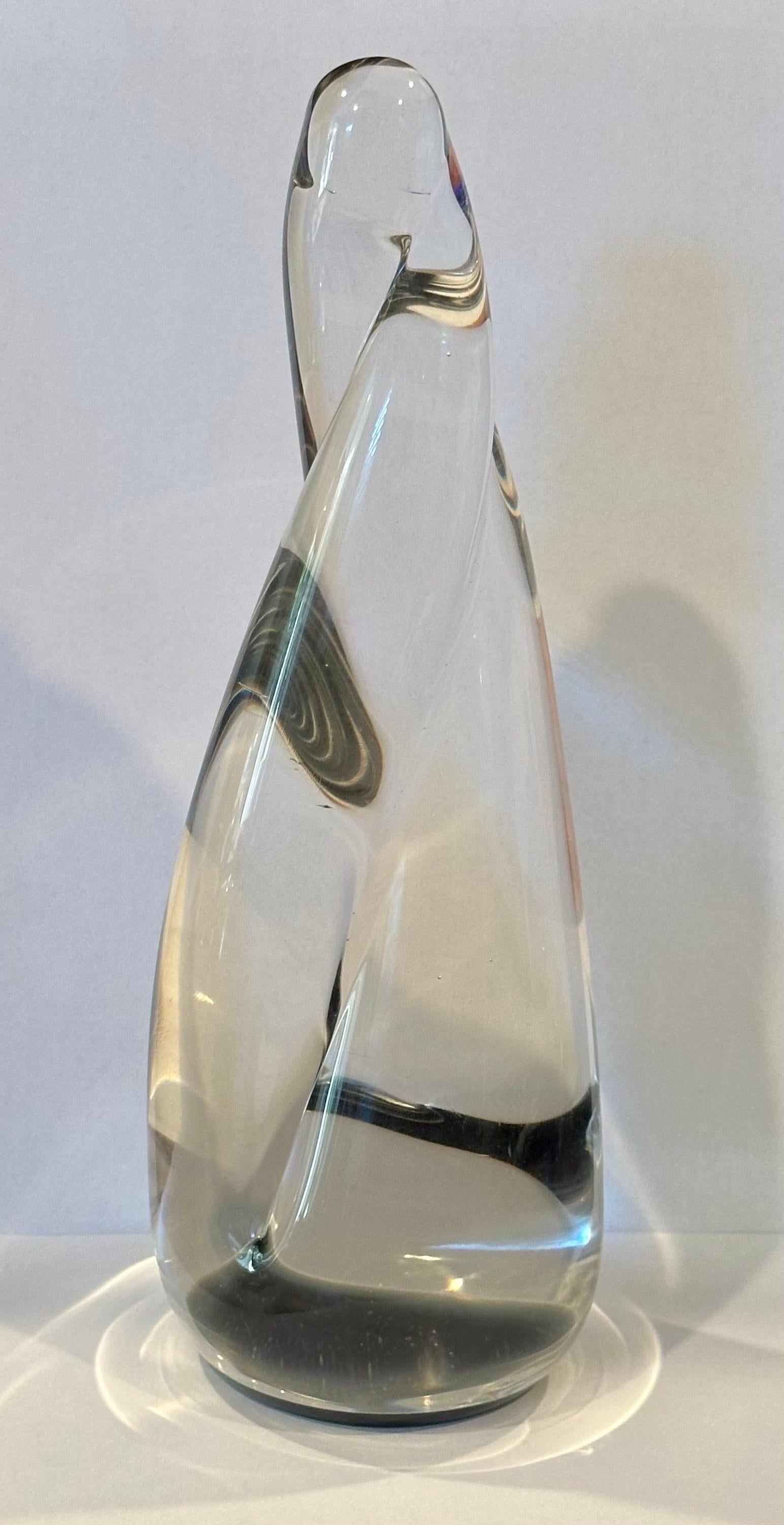 Sculpture en verre torsadé de Maslach en vente 1