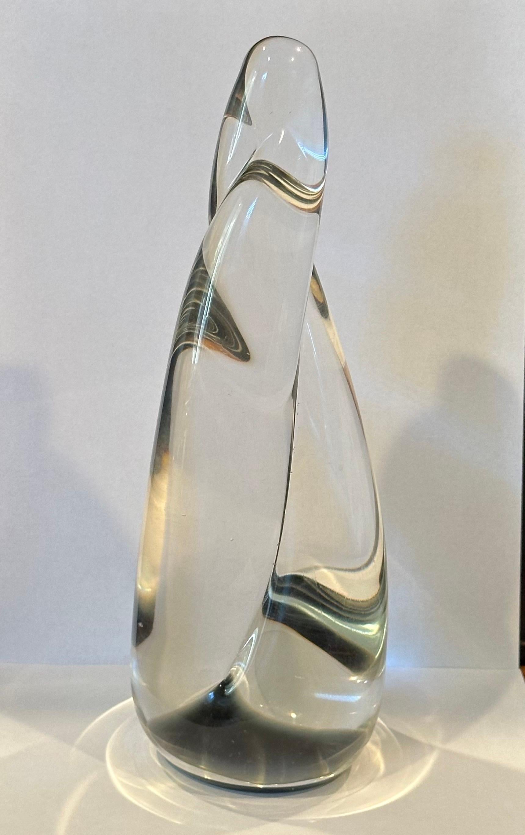 Sculpture en verre torsadé de Maslach en vente 2