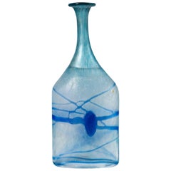 Vintage Art Glass Vase, Bertil Vallien, Kosta Boda, Sweden, circa 1970