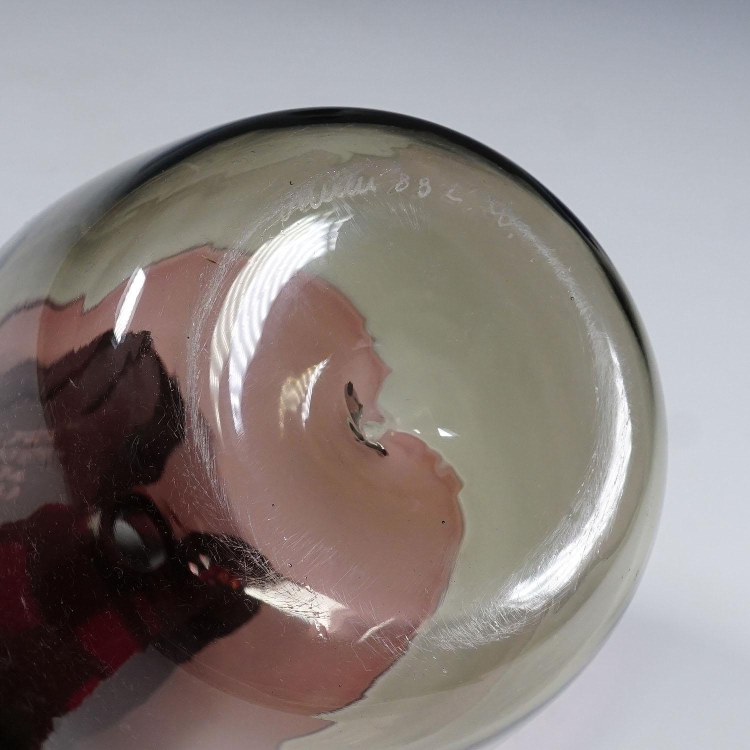 Vaso in vetro artistico 'Bolle' di Tapio Wirkkala per Venini, Murano 1966 in vendita 2