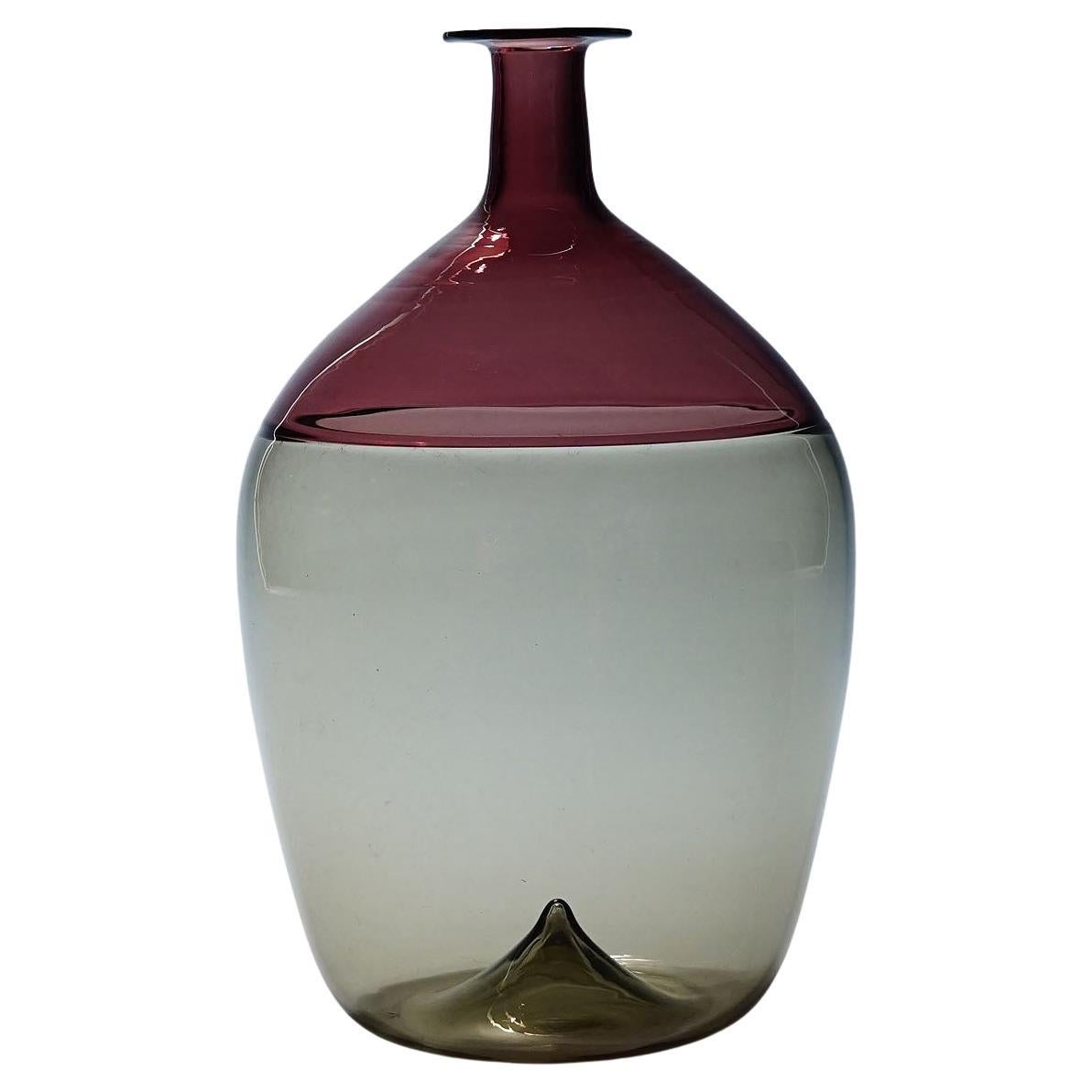 Art Glass Vase 'Bolle ' by Tapio Wirkkala for Venini, Murano 1966