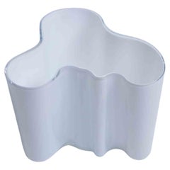 Vase en verre d'art d'Alvar Aalto+Aalto pour Ittala