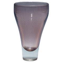 Vase aus Kunstglas von Gunnel Nyman für Nuutajarvi Notsio