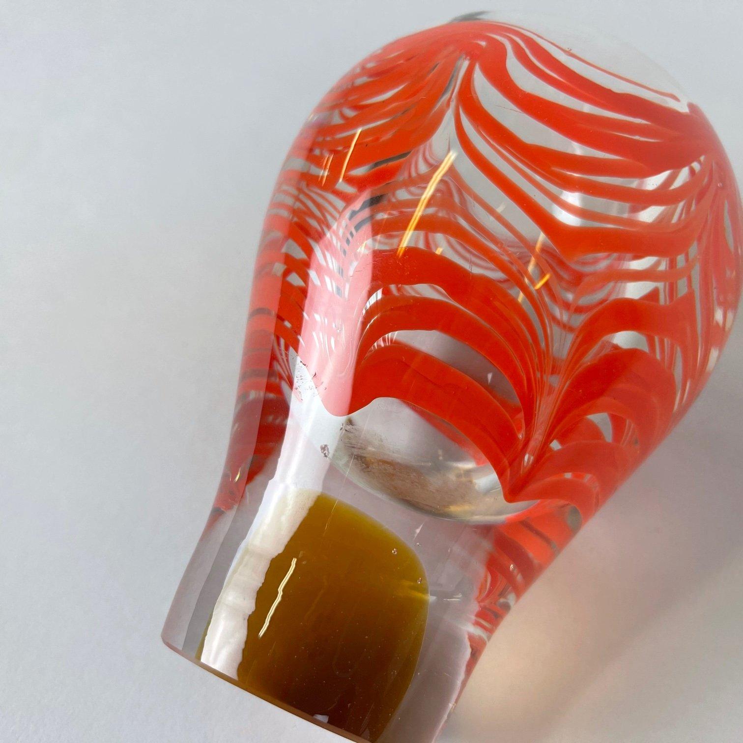 Art Glass Vase by Ivo Rozsypal, Czechoslovakia, 1970's For Sale 1