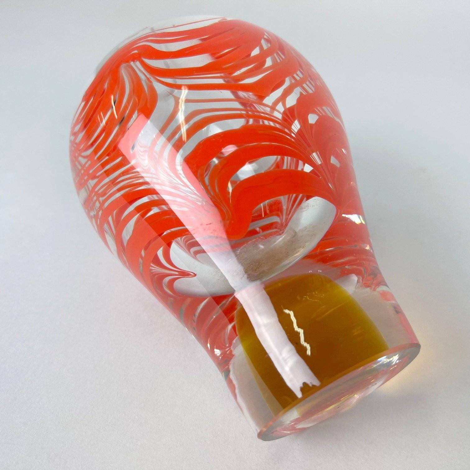 Art Glass Vase by Ivo Rozsypal, Czechoslovakia, 1970's For Sale 2