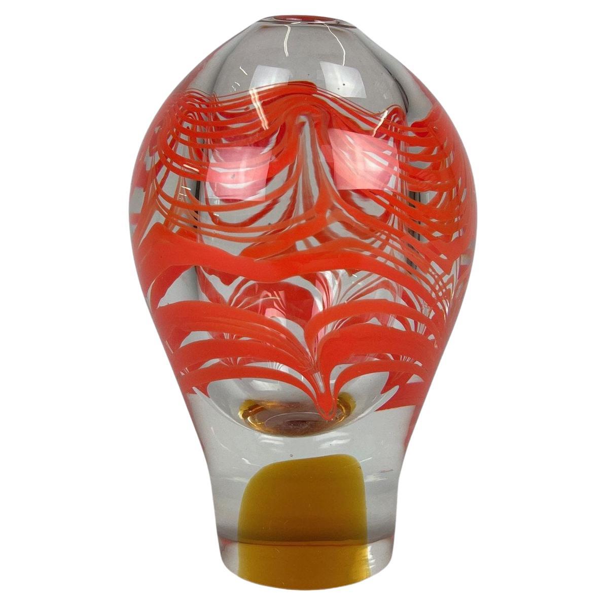 Art Glass Vase by Ivo Rozsypal, Czechoslovakia, 1970's
