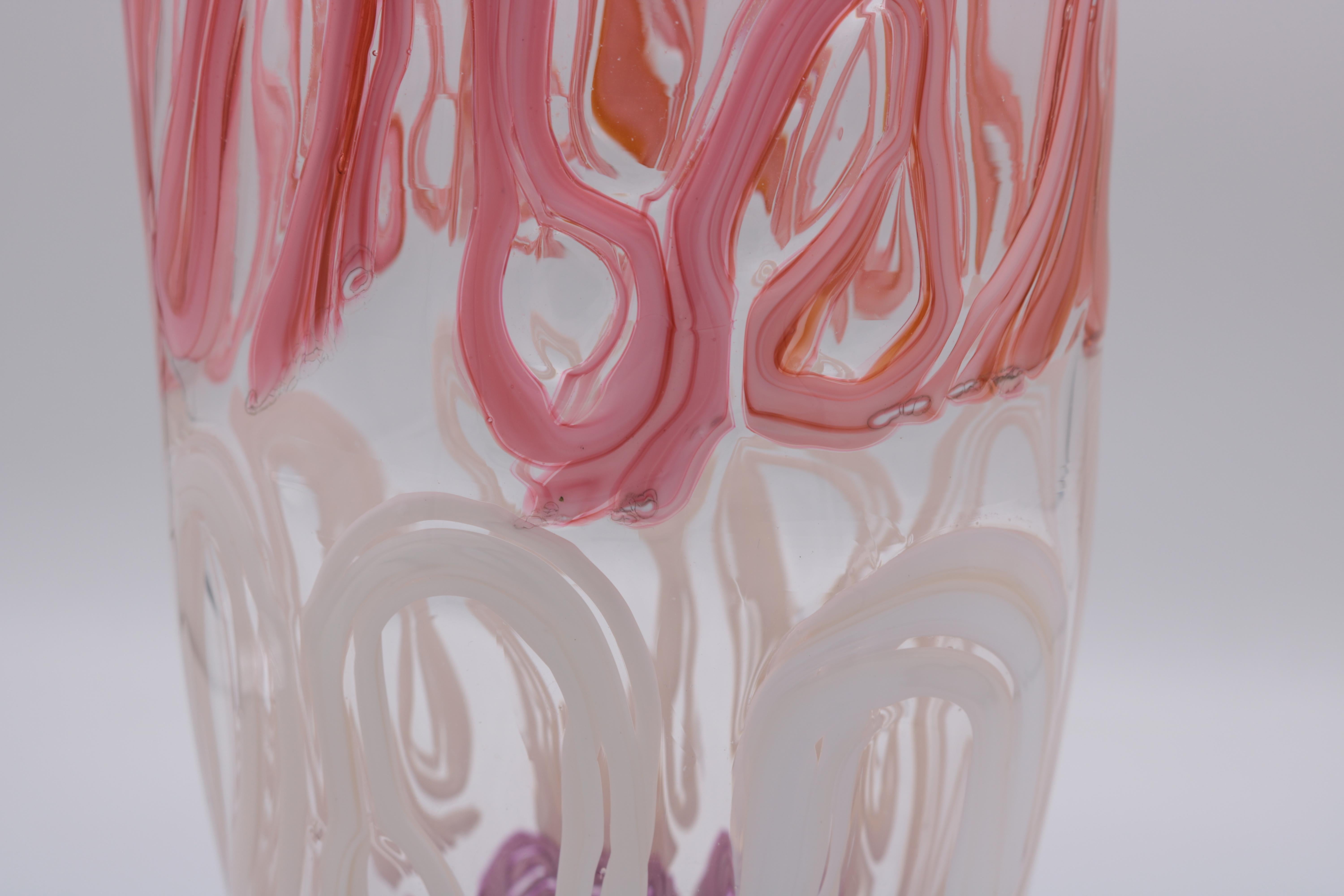 Moderno Vaso in vetro artistico di Martin Postch in vendita