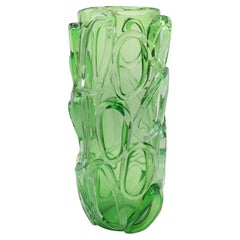 Vase aus Kunstglas von Martin Postch
