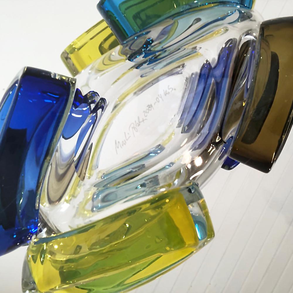 Contemporary Art Glass Vase by Martin Potsch