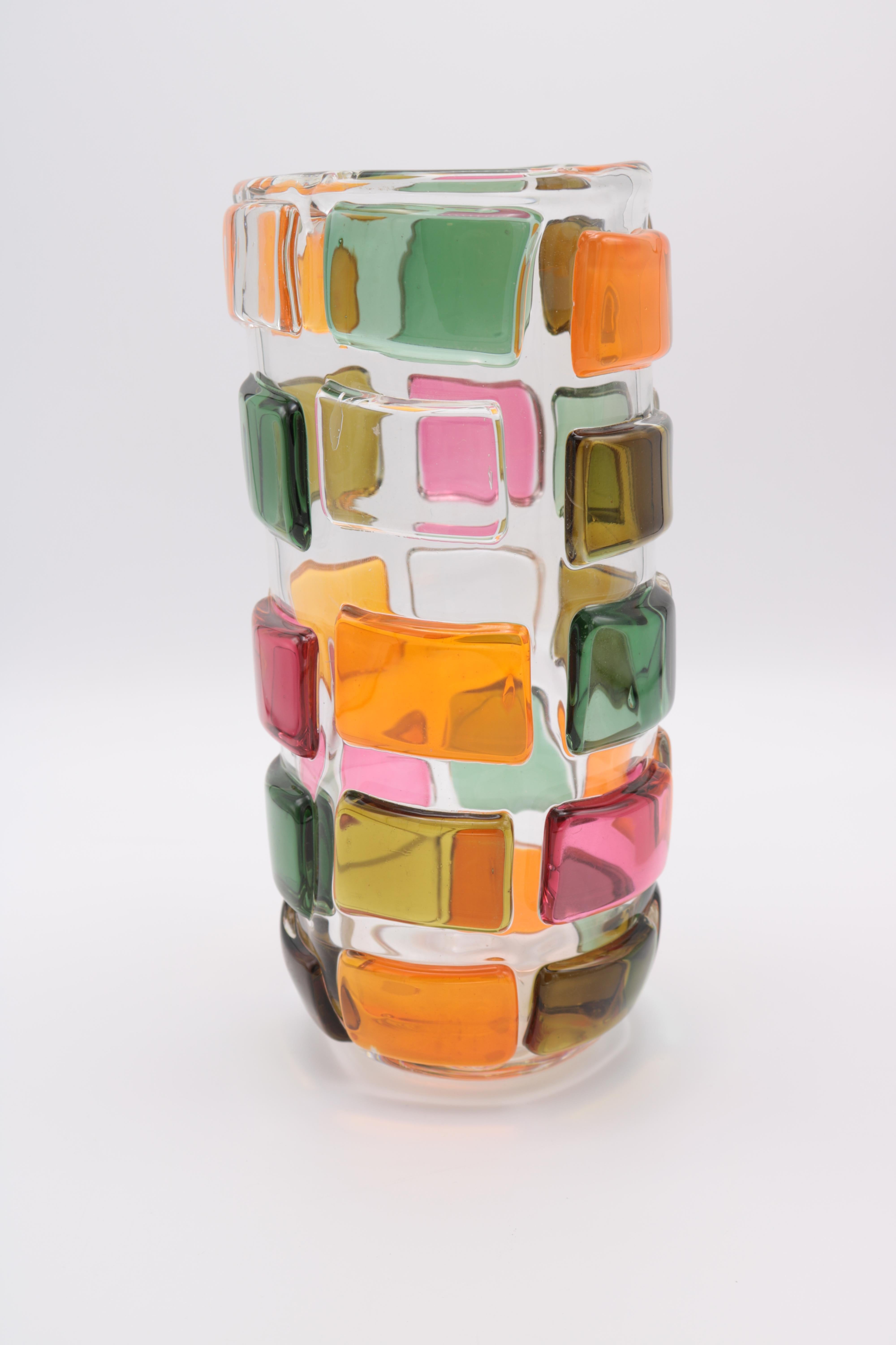 Art Glass Vase by Martin Potsch 1