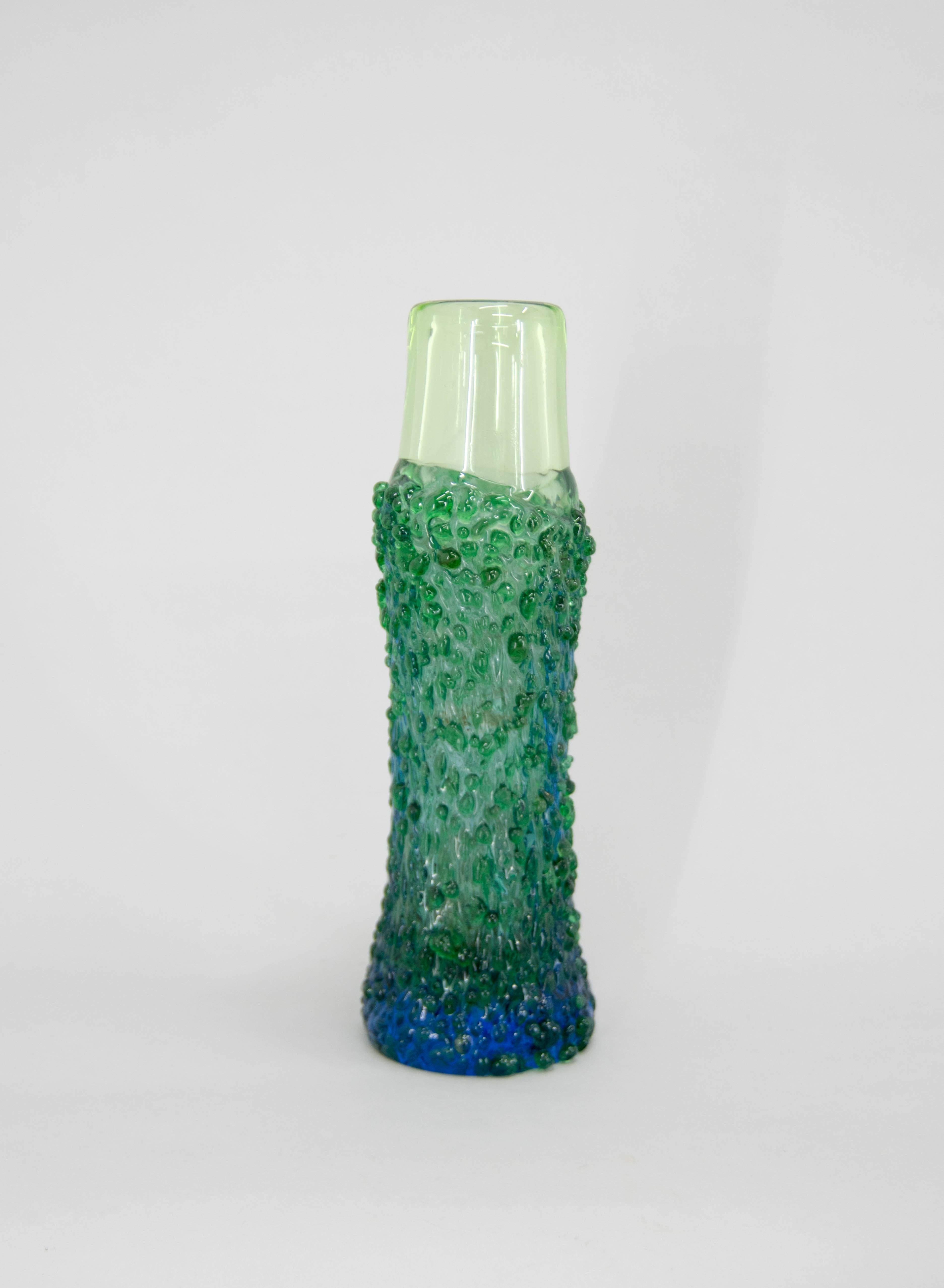 Art glass vase attributed to Miloslava Svobodova.
Perfect original condition.