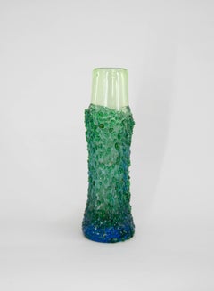 Vase en verre d'art de Miloslava Svobodova, Tchécoslovaquie, années 1960