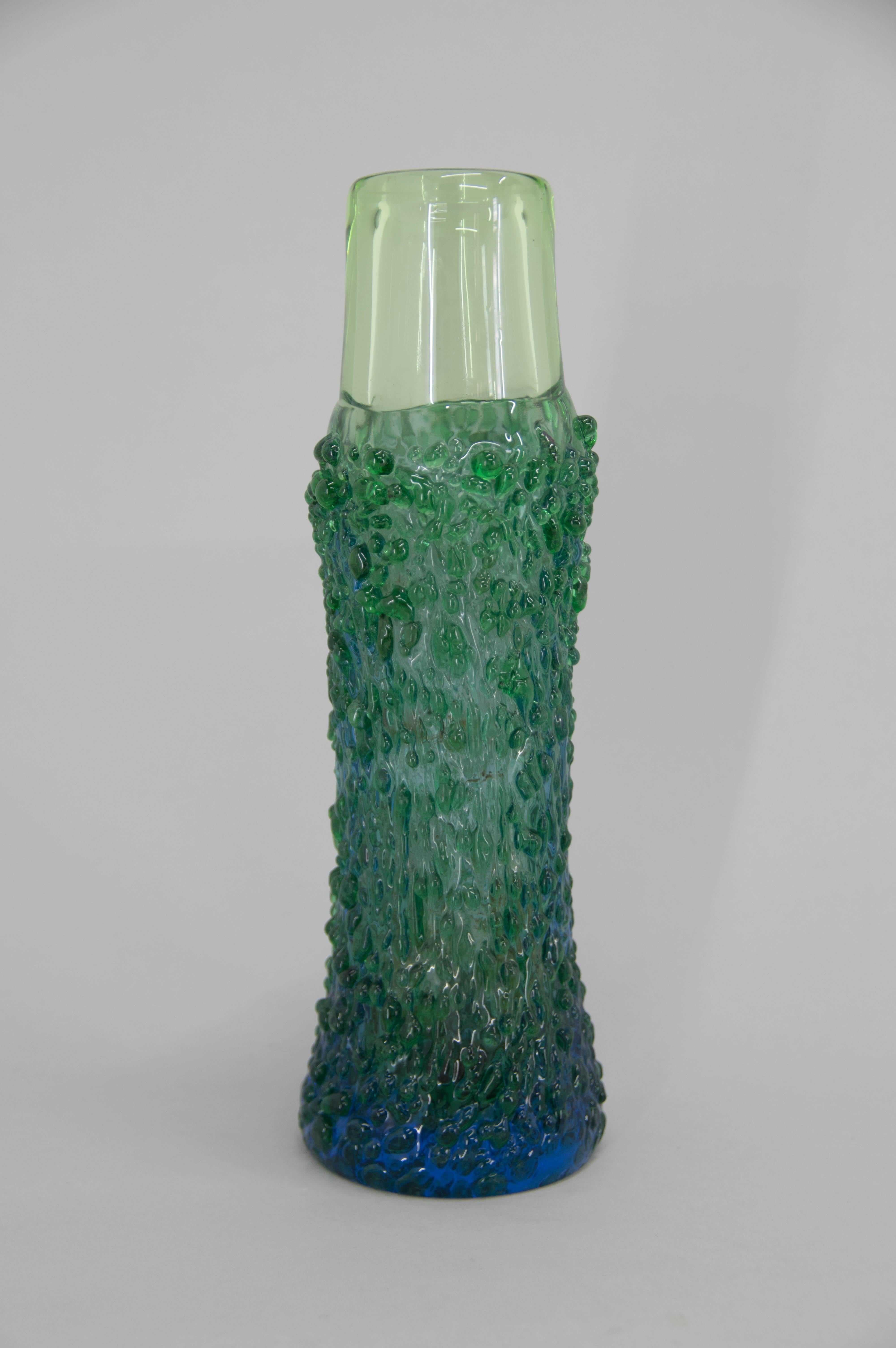Art Glass Vase by Miloslava Svobodova, Czechoslovakia, 1960s 2