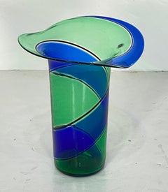 Art Glass Vase by Murano of Italy