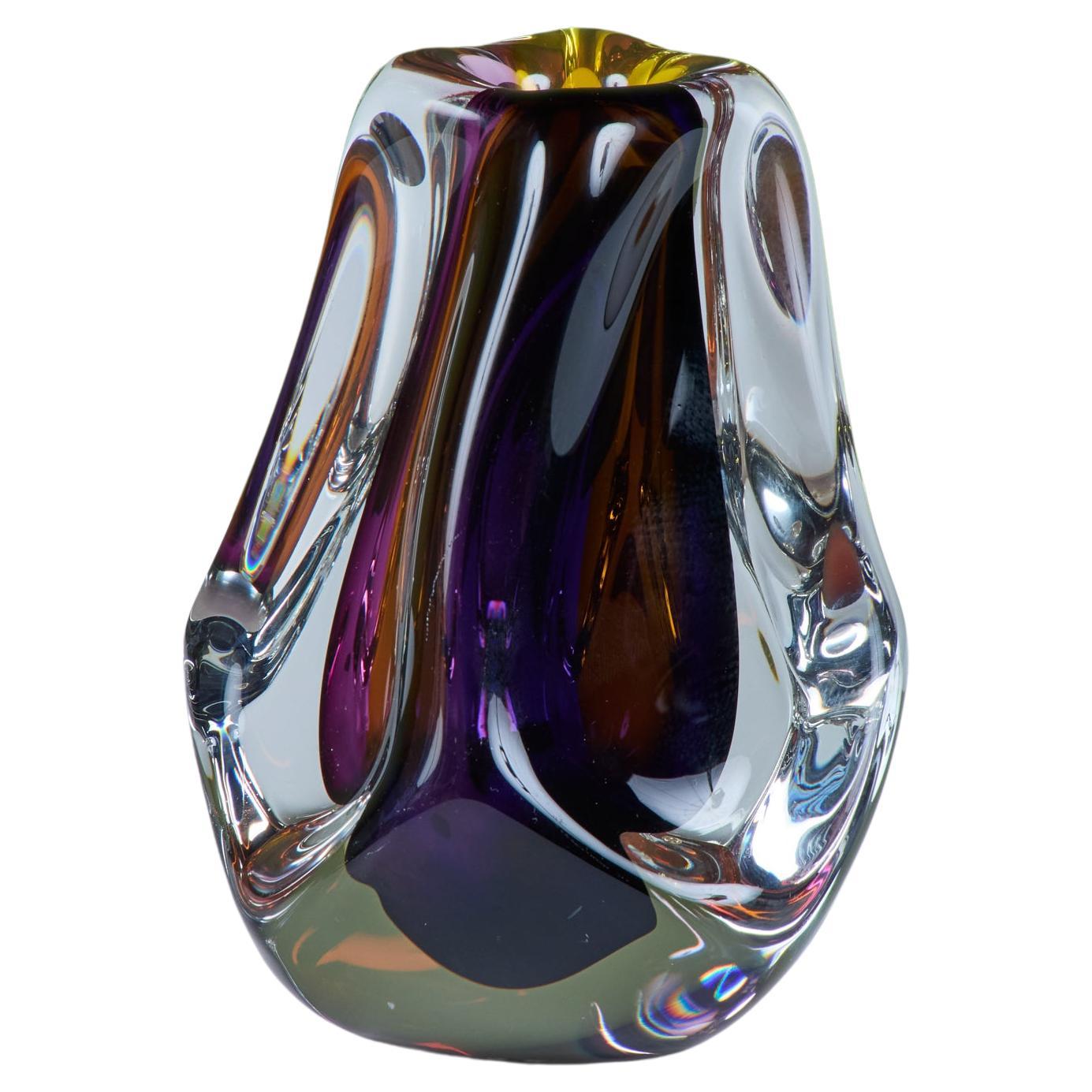 Vaso in vetro Art di Paul Harris - 1