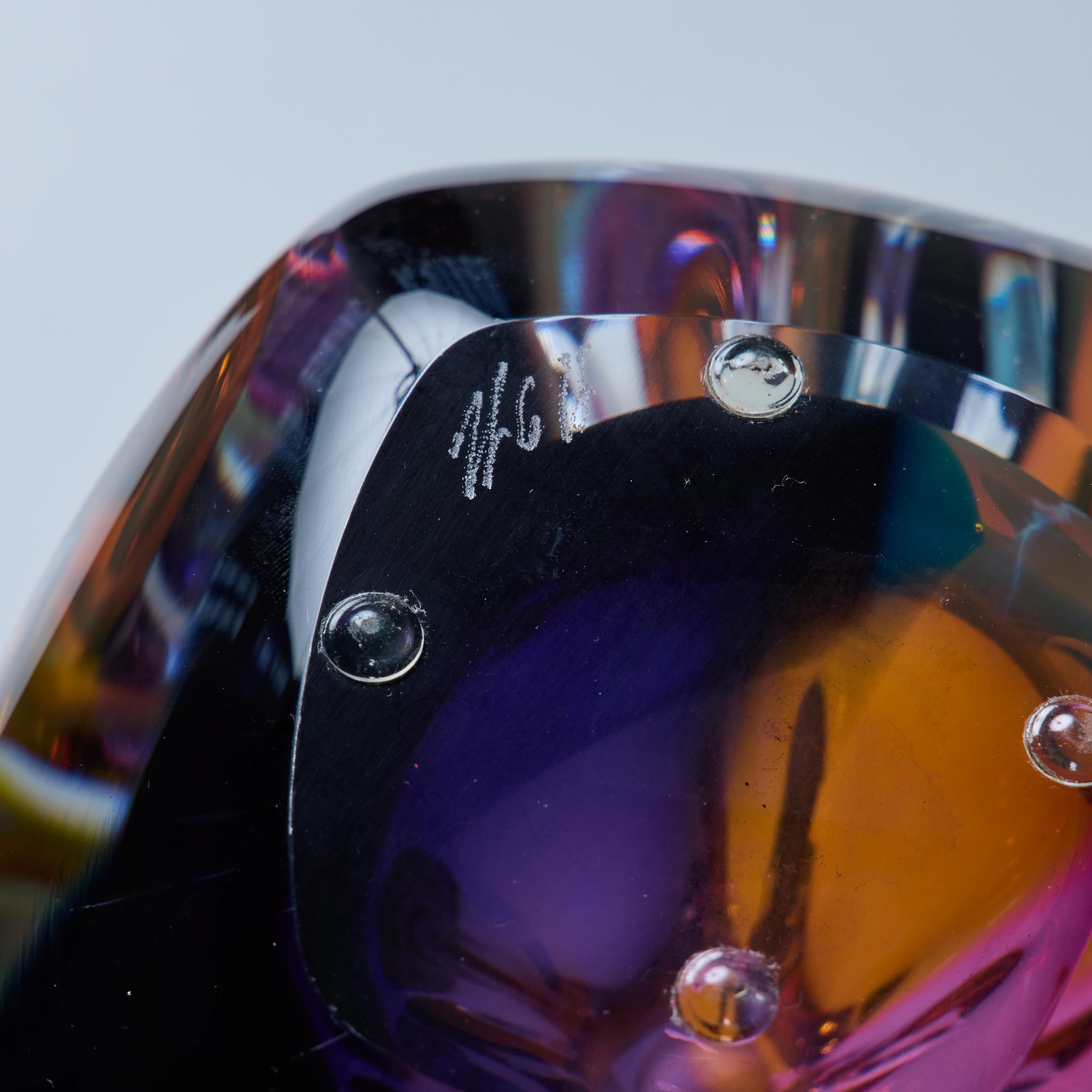 Vaso in vetro Art di Paul Harris - 2 in vendita 9