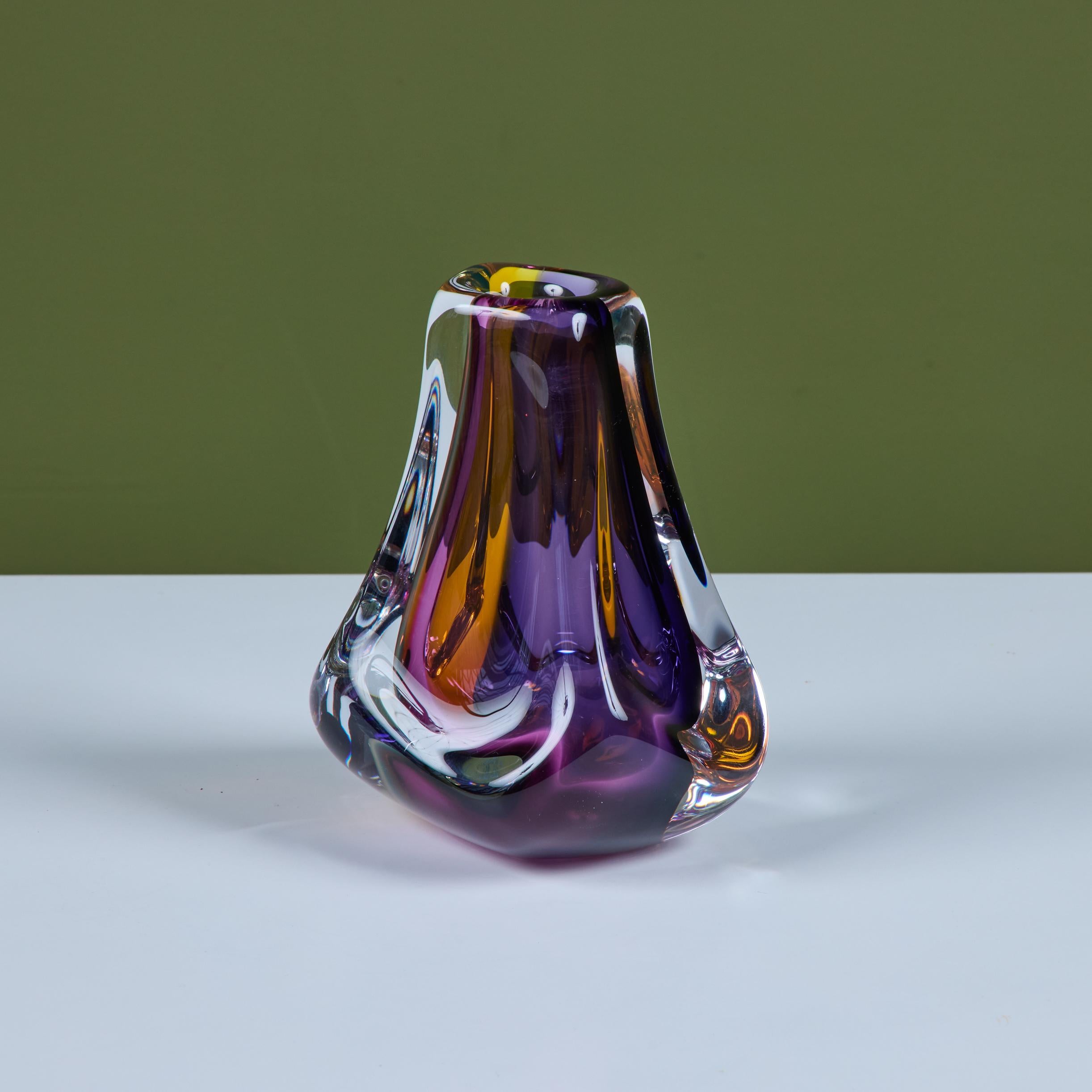 Fine XX secolo Vaso in vetro Art di Paul Harris - 2 in vendita