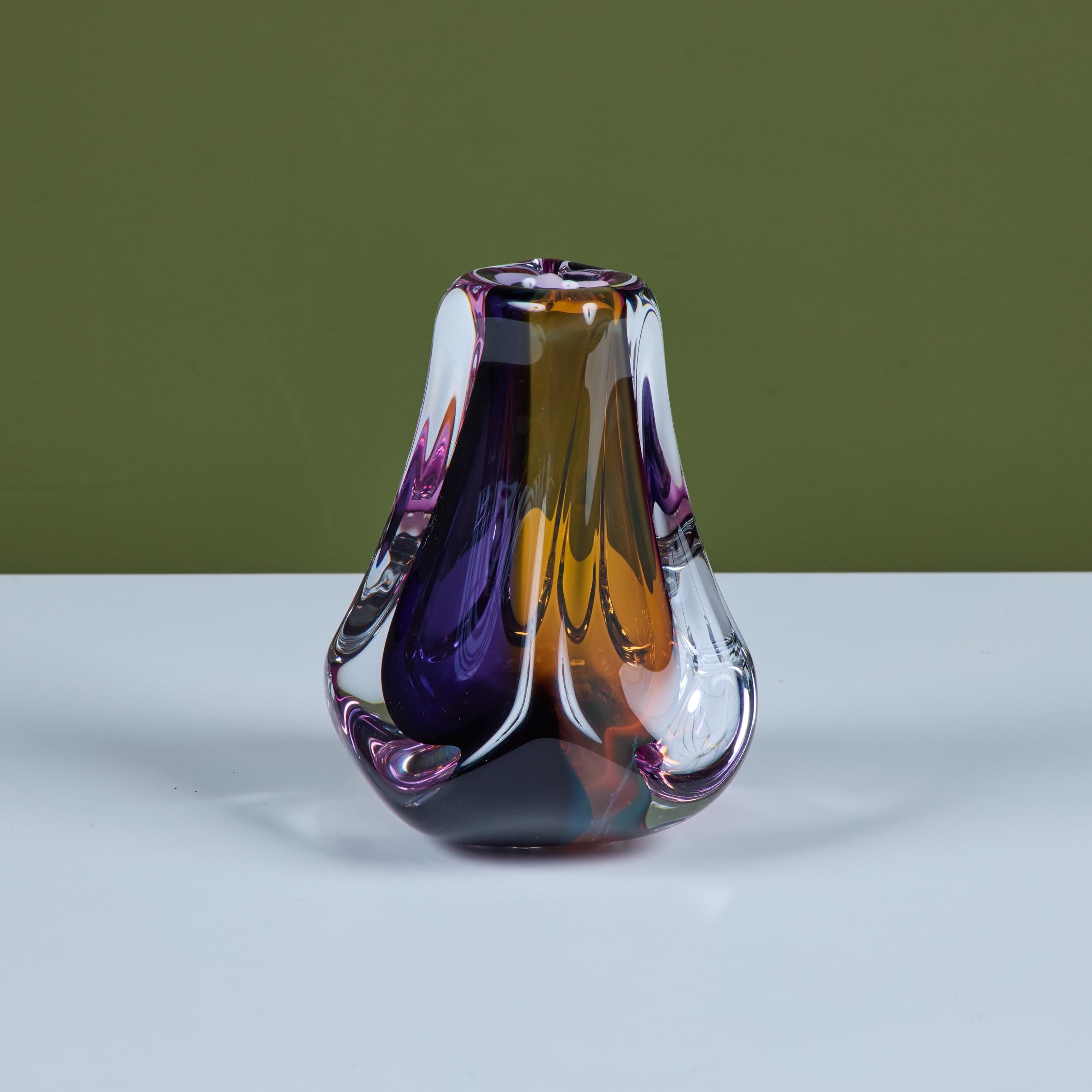 Vaso in vetro Art di Paul Harris - 2 in vendita 2