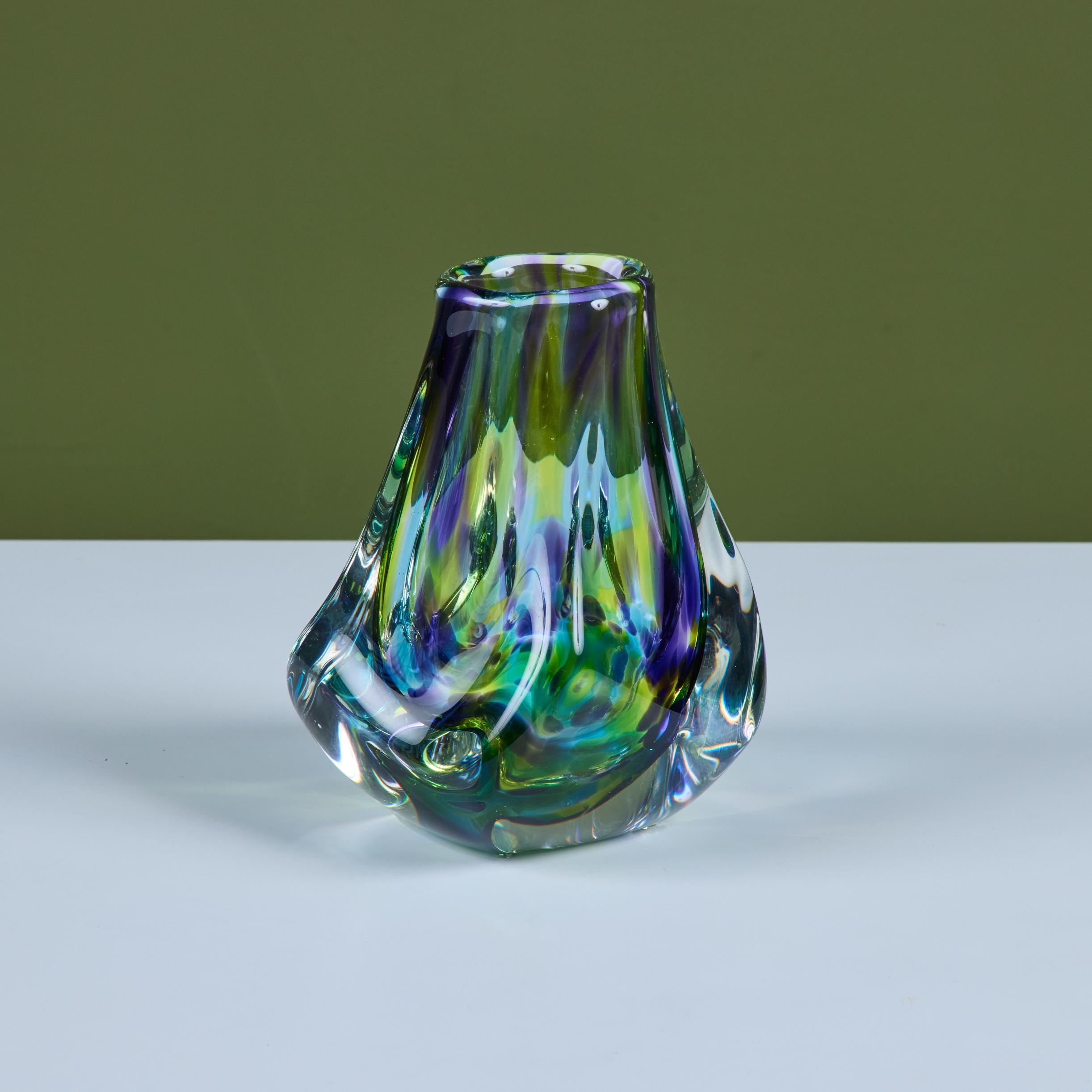 Vaso in vetro Art di Paul Harris - 3 in vendita 3