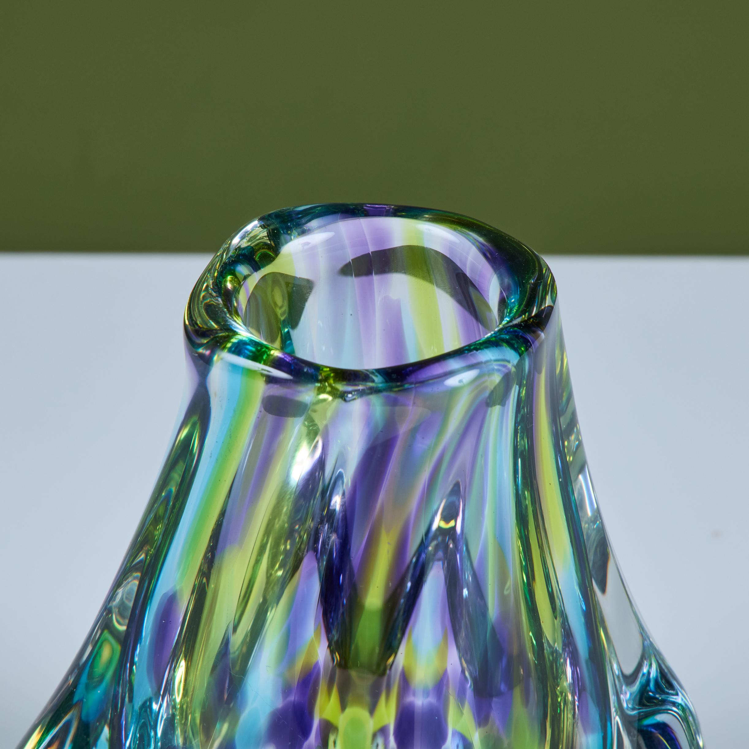 Vaso in vetro Art di Paul Harris - 3 in vendita 6