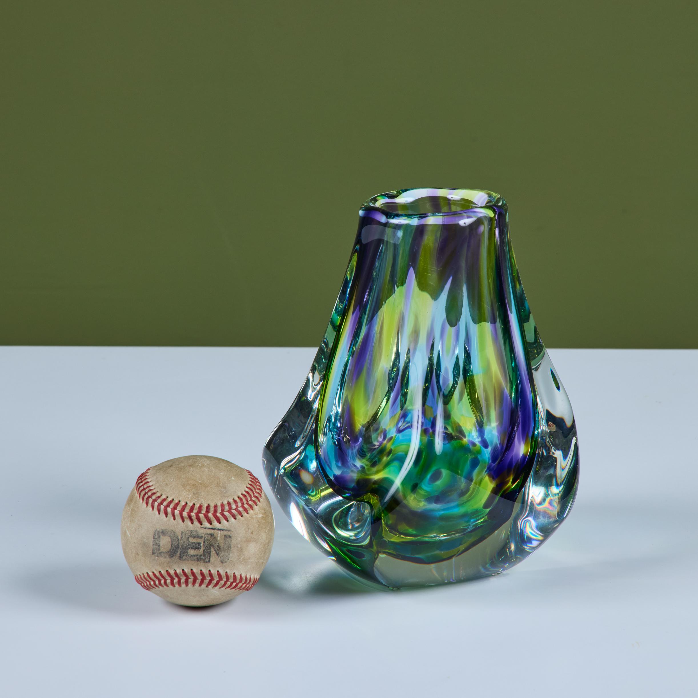 Organico moderno Vaso in vetro Art di Paul Harris - 3 in vendita