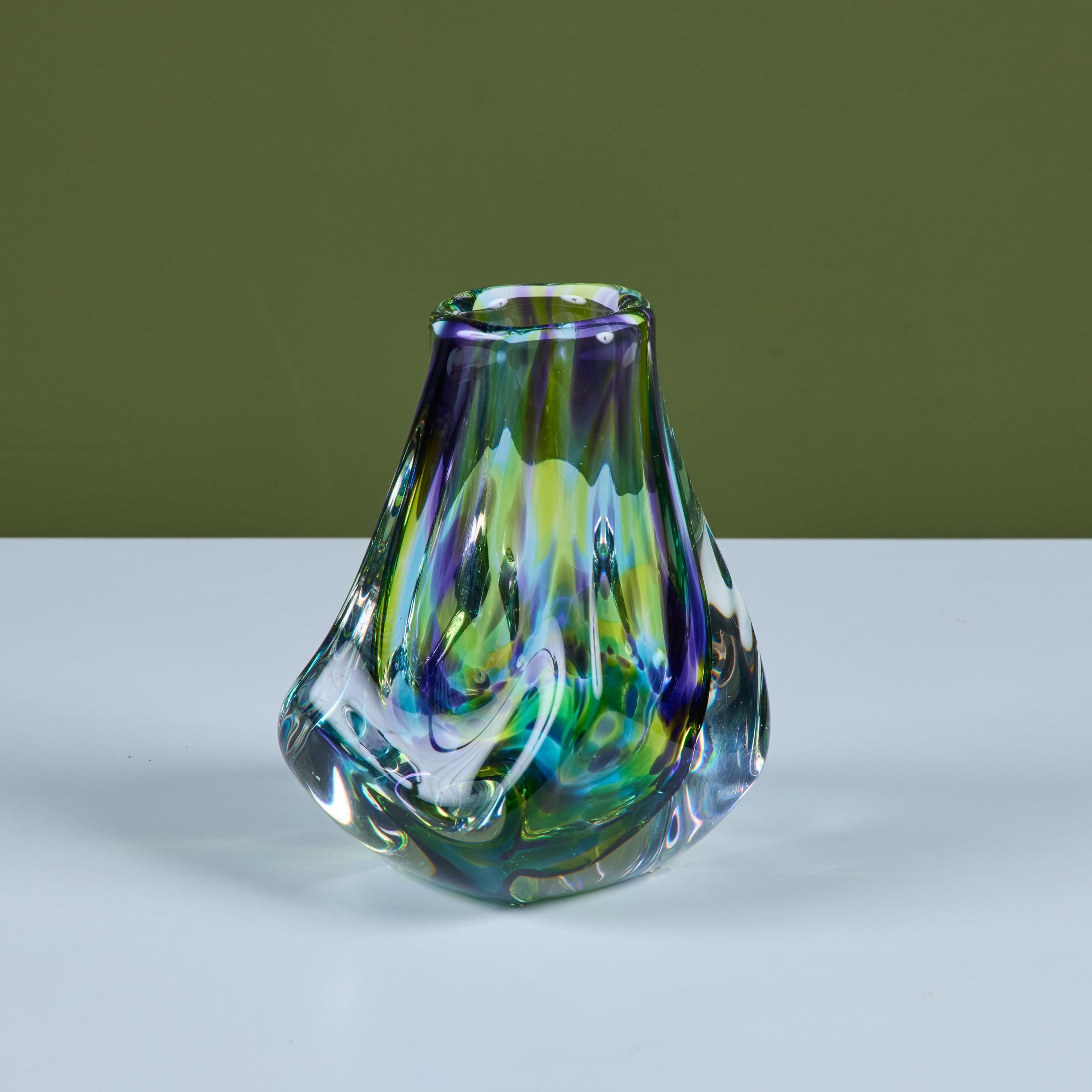 Americano Vaso in vetro Art di Paul Harris - 3 in vendita