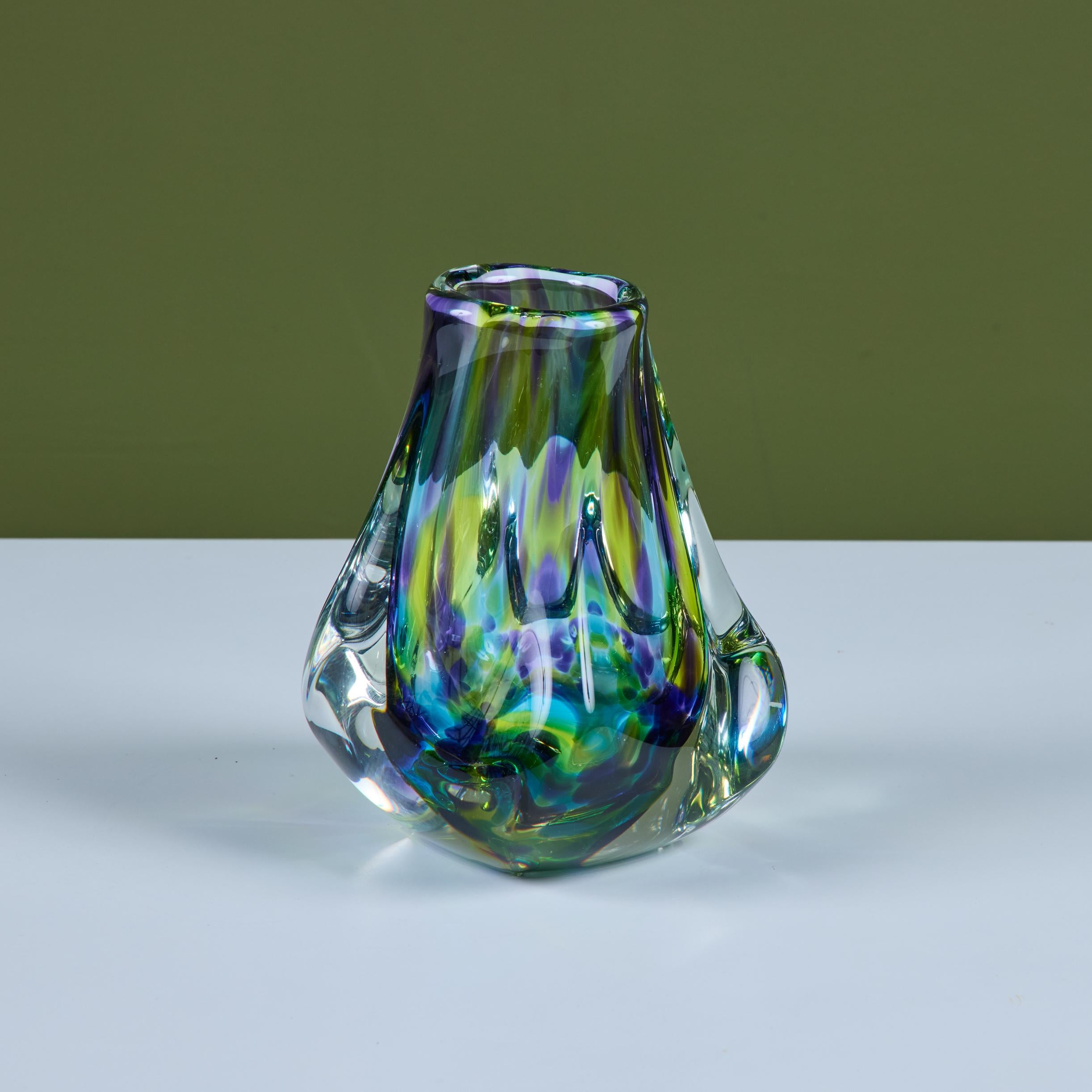 Vetro artistico Vaso in vetro Art di Paul Harris - 3 in vendita