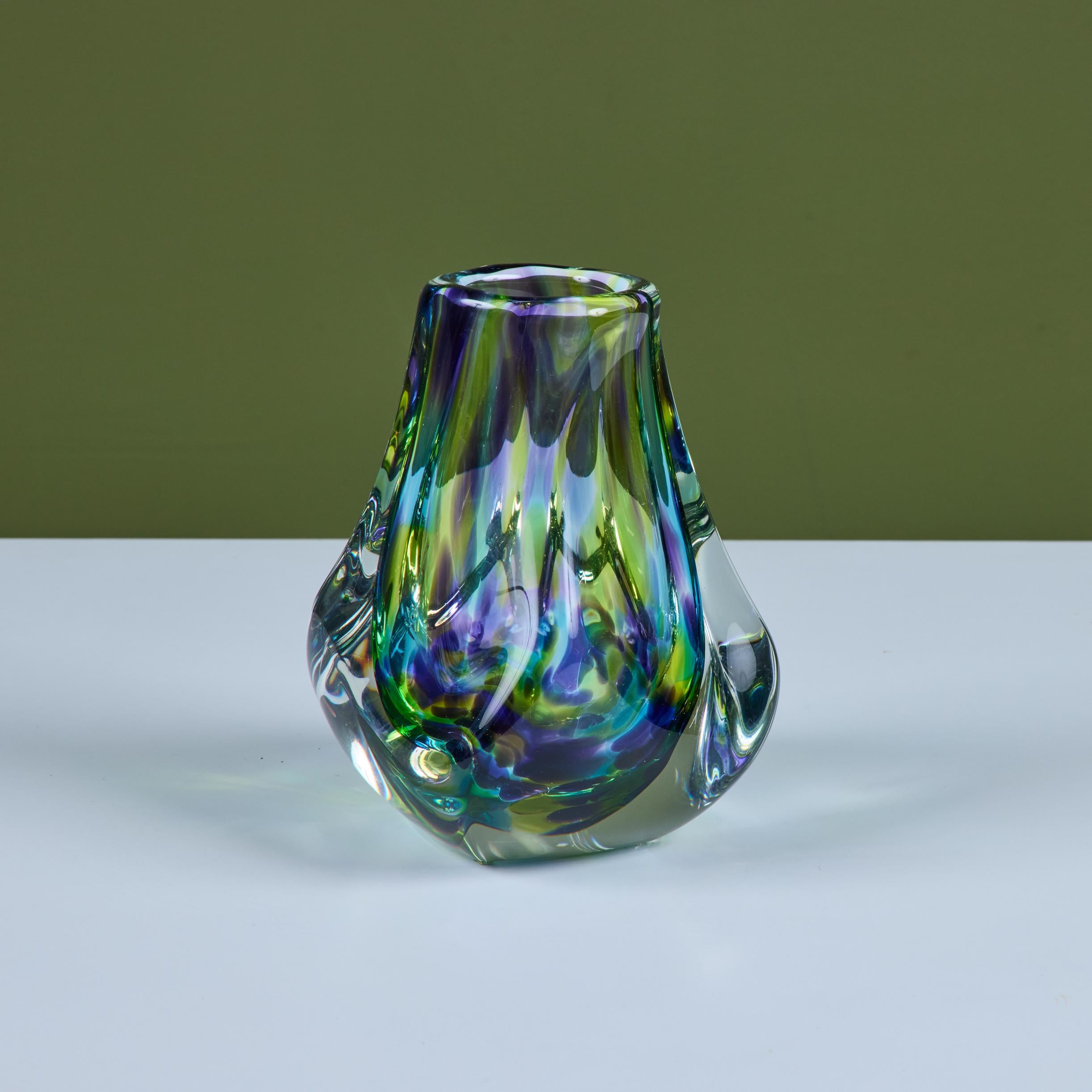 Vaso in vetro Art di Paul Harris - 3 in vendita 1