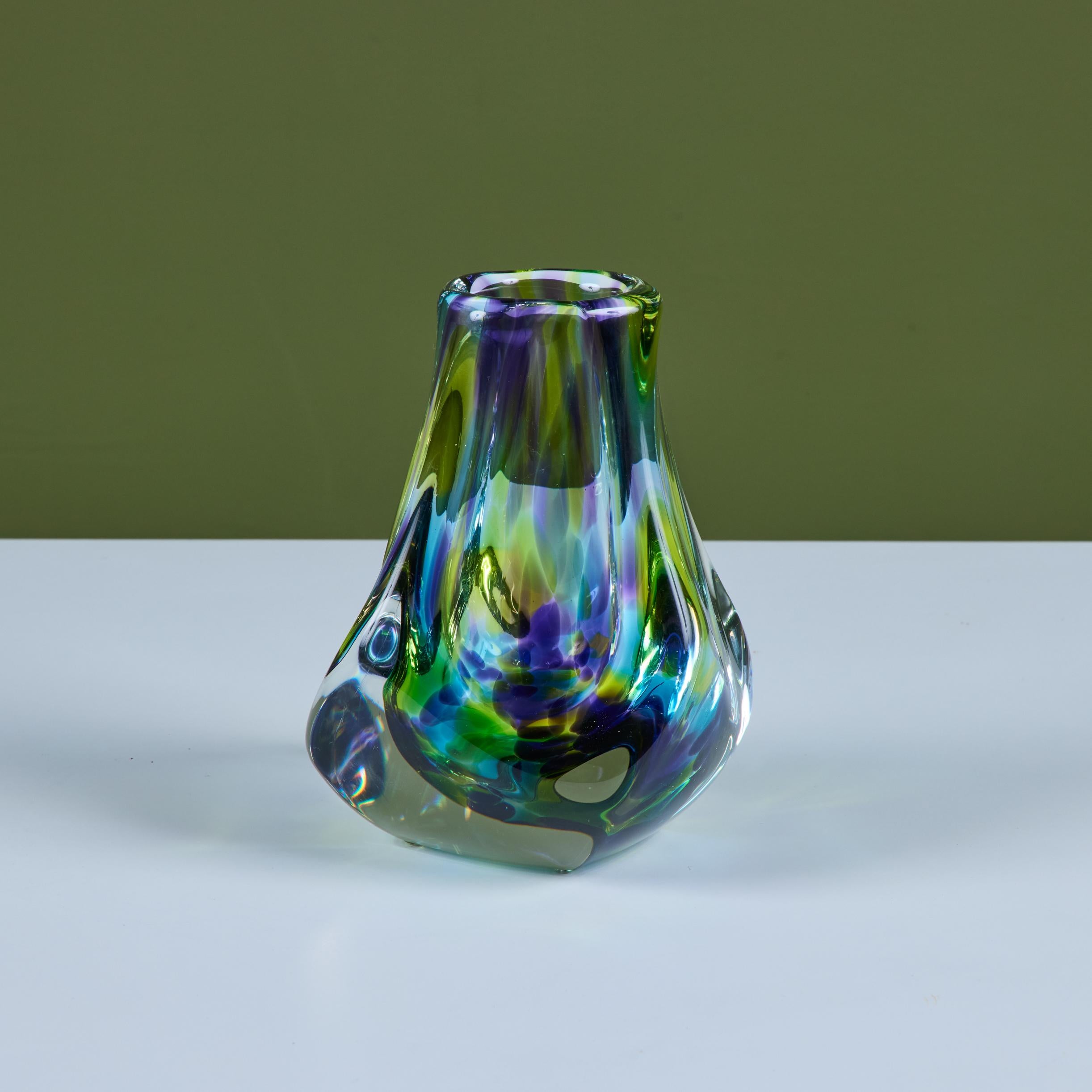 Vaso in vetro Art di Paul Harris - 3 in vendita 2