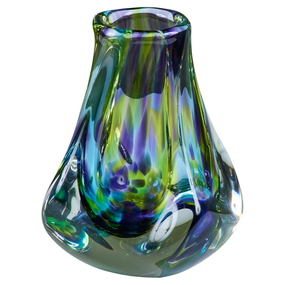 Vaso in vetro Art di Paul Harris - 3