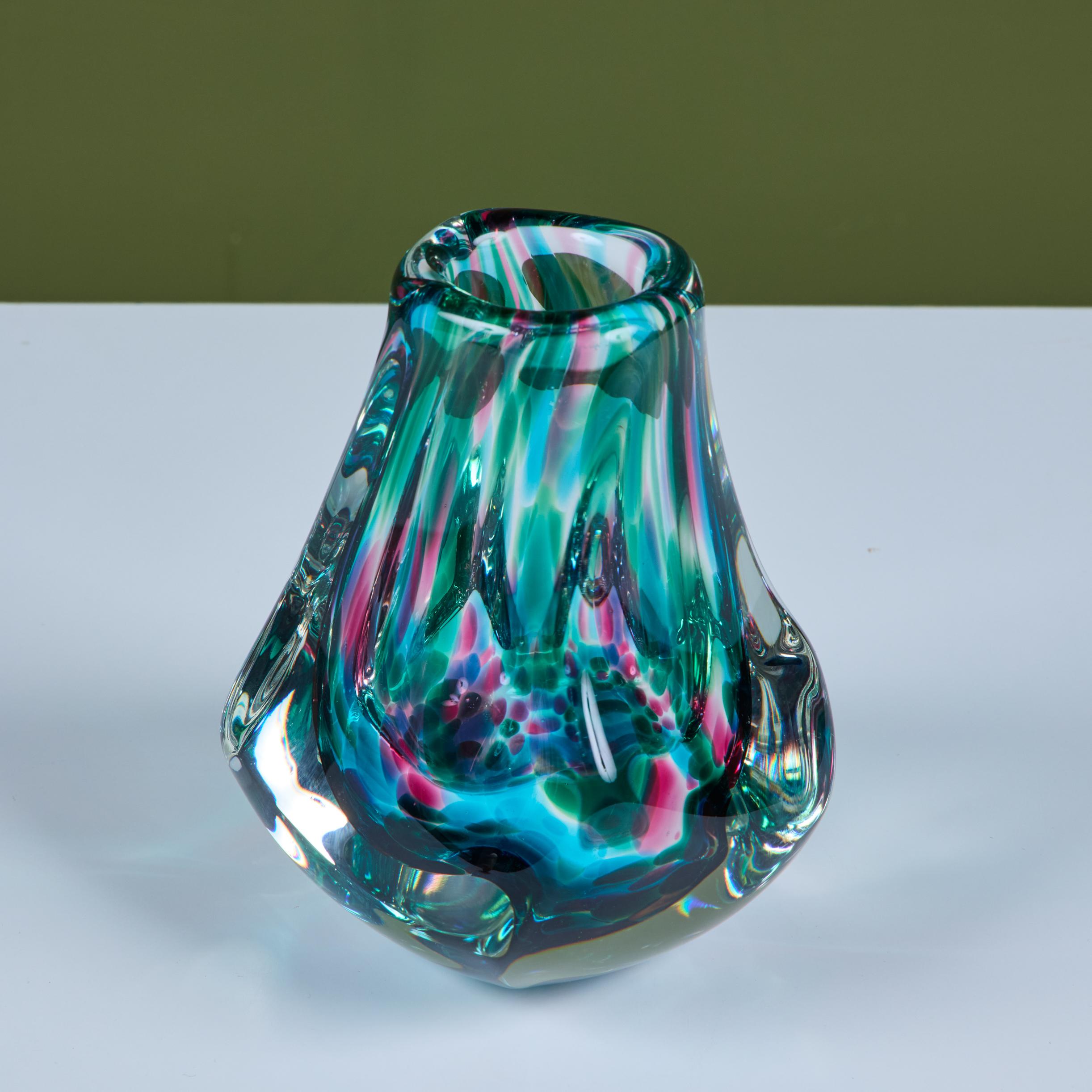 Vaso in vetro Art di Paul Harris - 4 in vendita 3