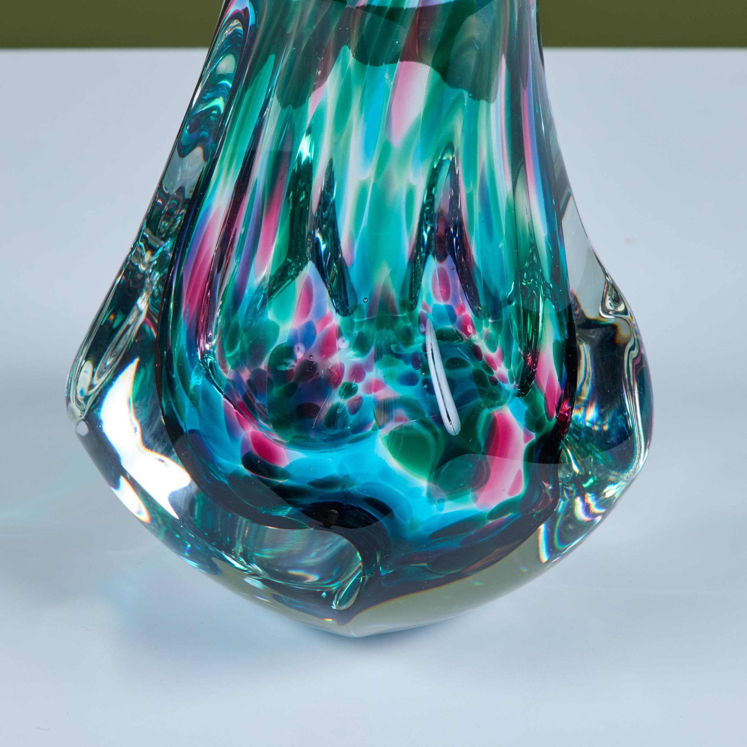 Vaso in vetro Art di Paul Harris - 4 in vendita 6