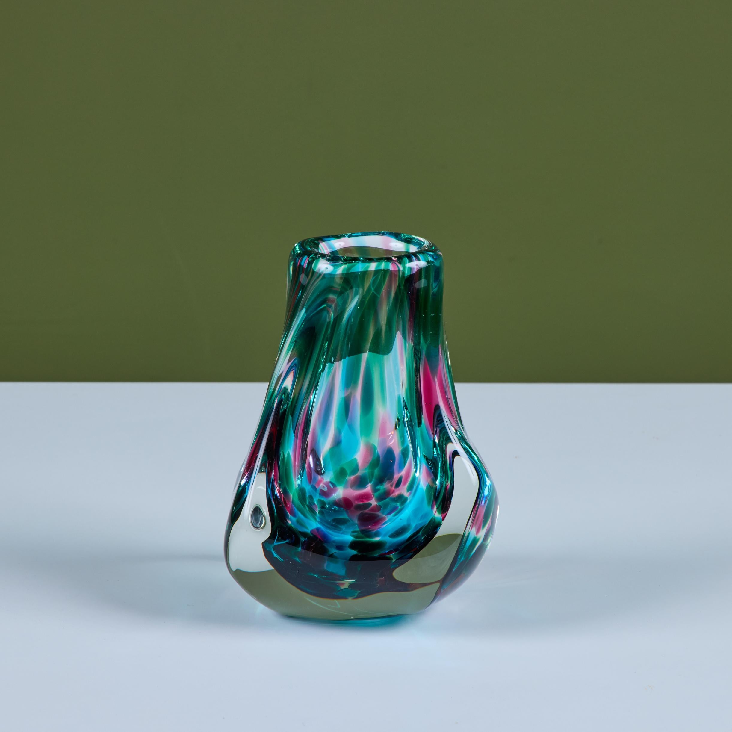 Americano Vaso in vetro Art di Paul Harris - 4 in vendita