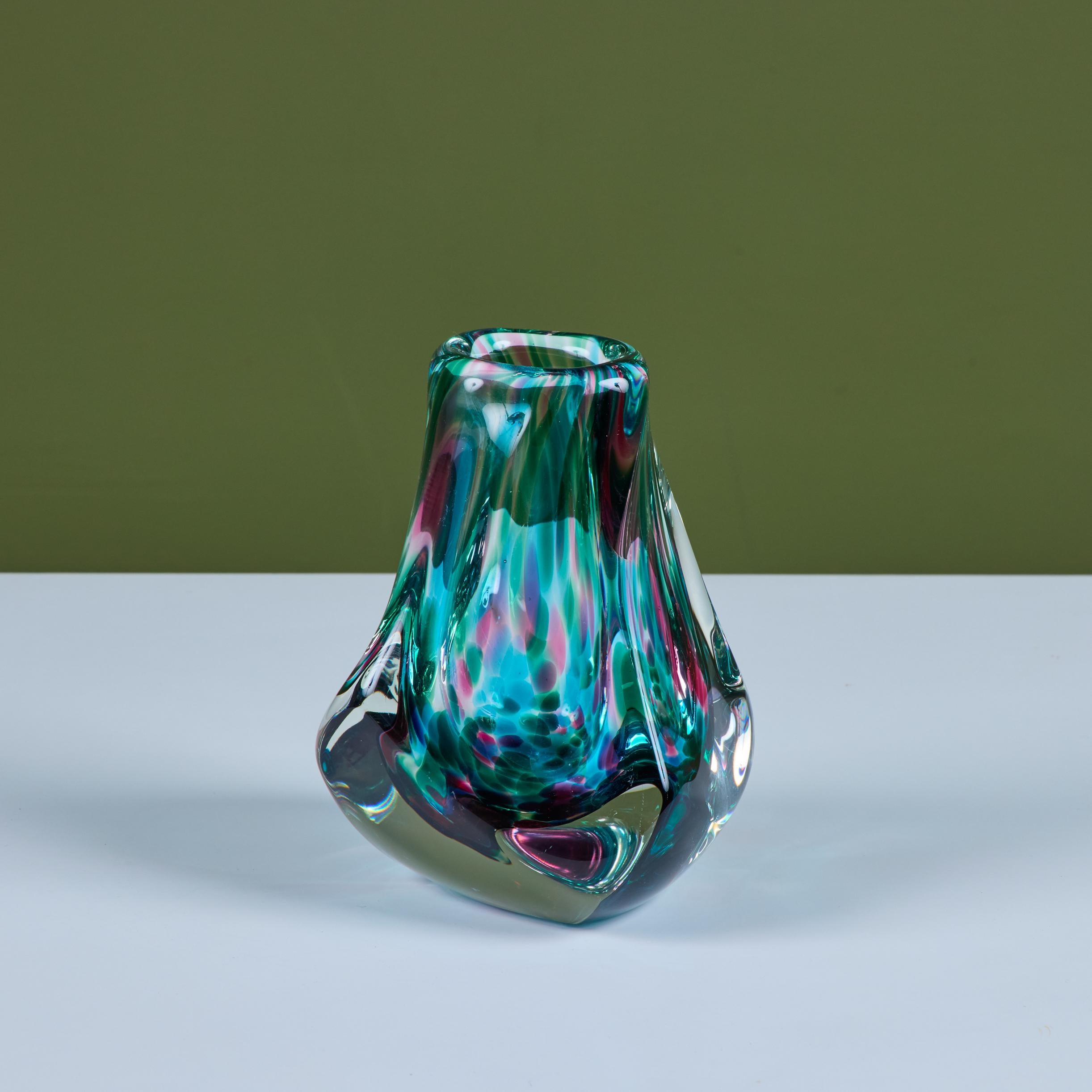 Vetro artistico Vaso in vetro Art di Paul Harris - 4 in vendita