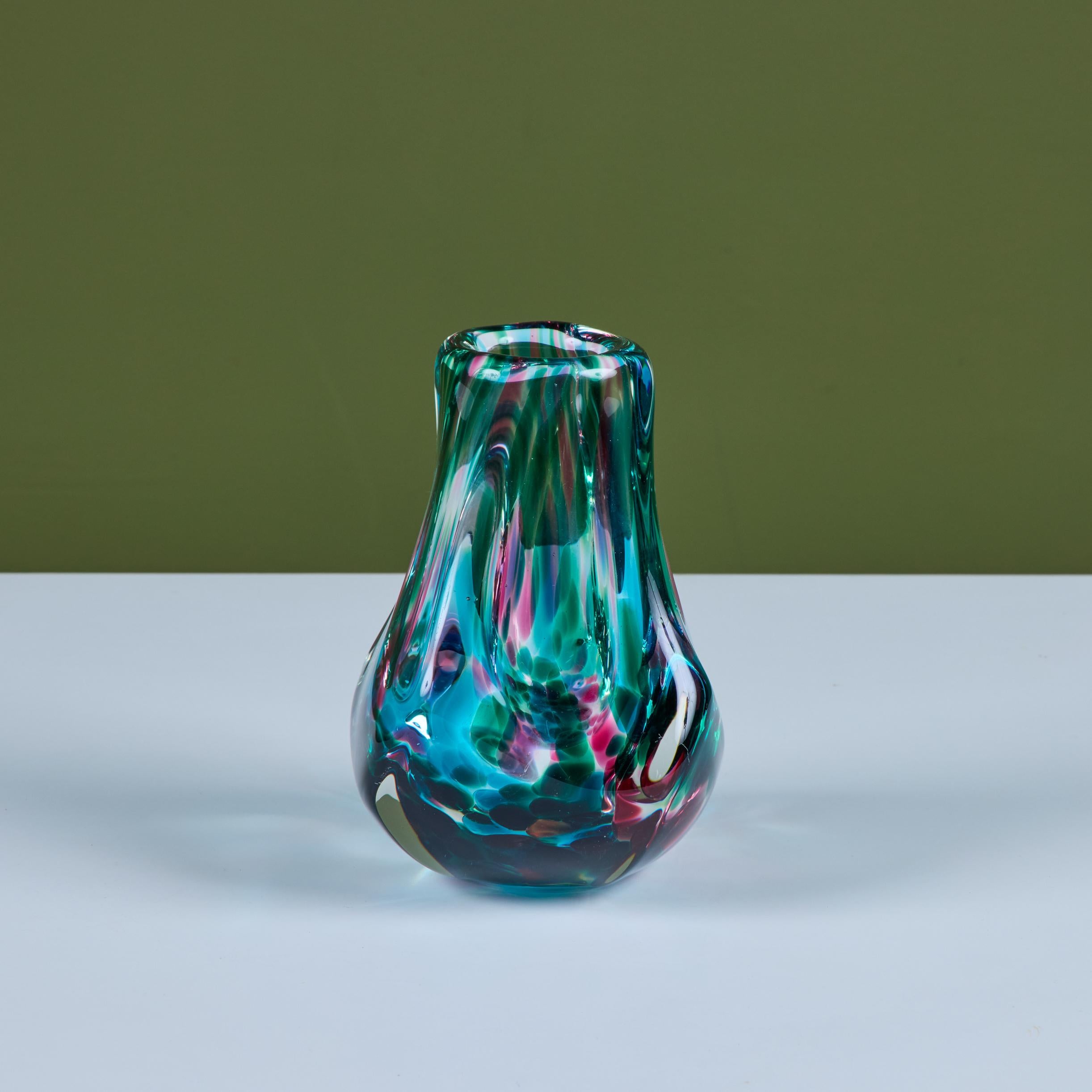 Vaso in vetro Art di Paul Harris - 4 in vendita 2