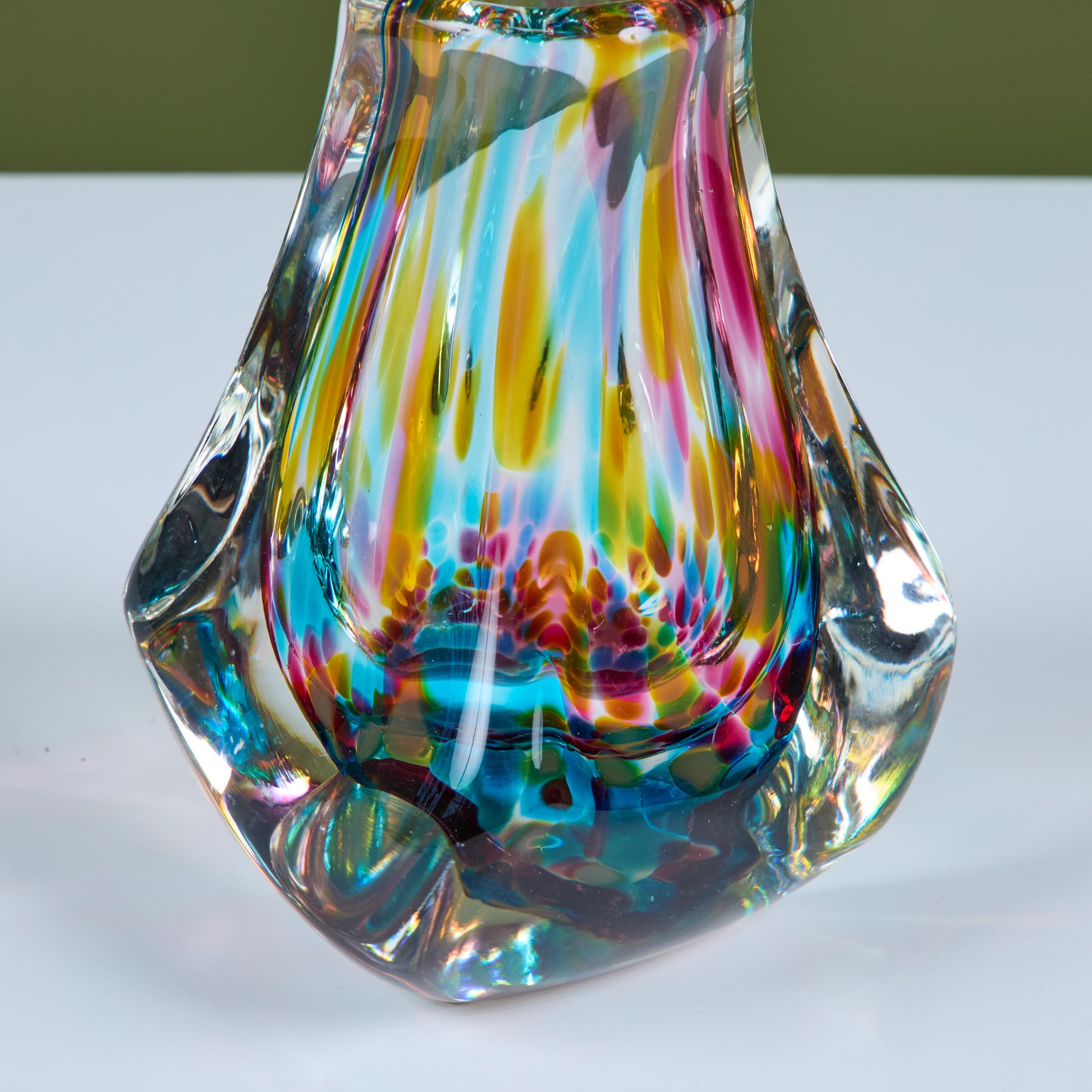 Vaso in vetro Art di Paul Harris - 5 in vendita 8