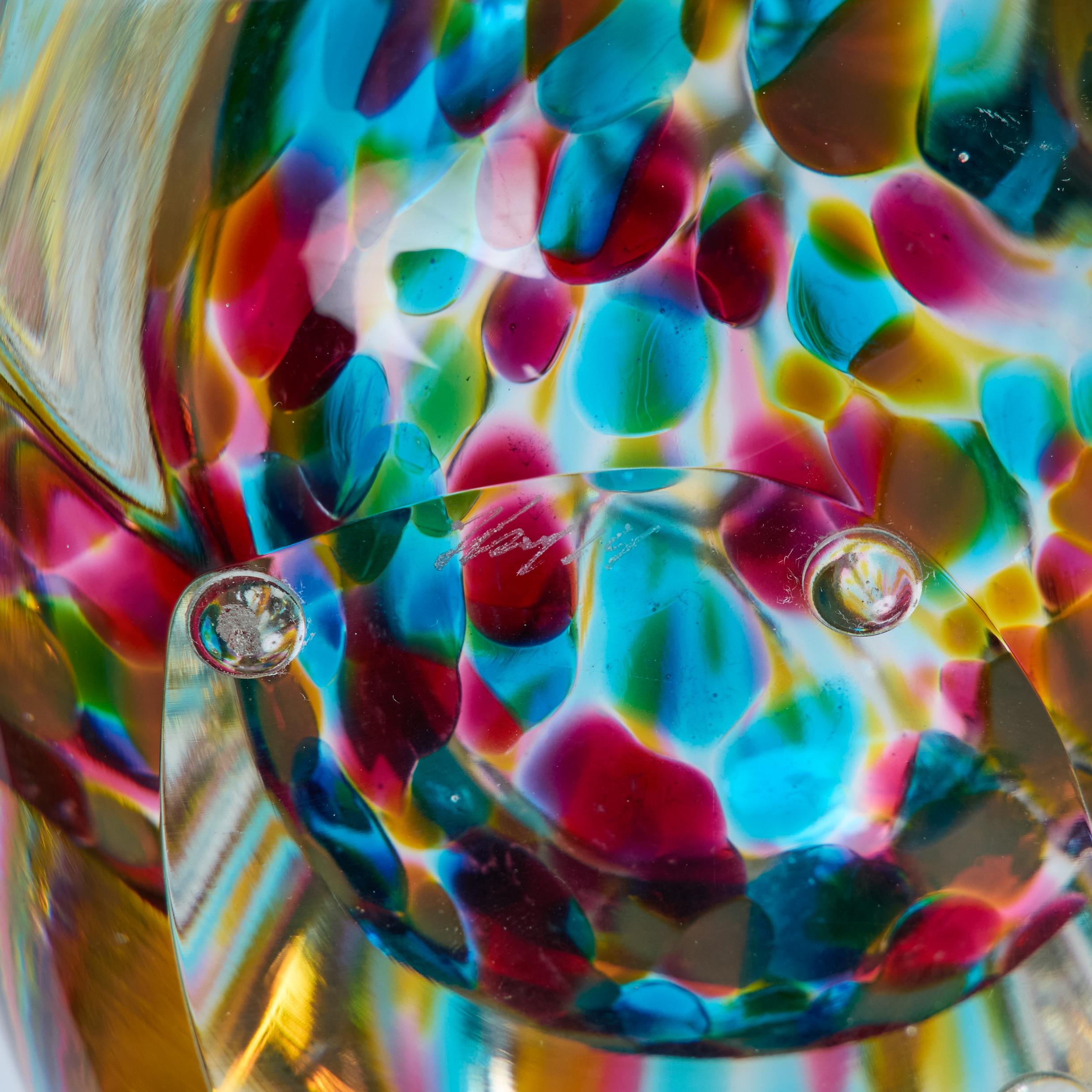 Vaso in vetro Art di Paul Harris - 5 in vendita 9